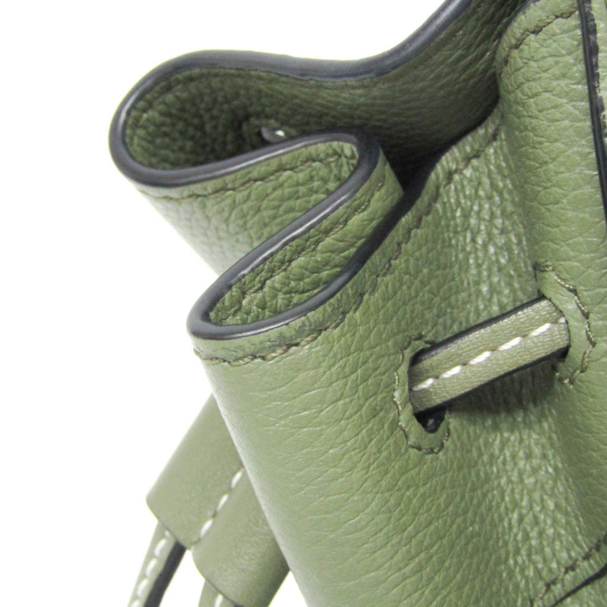 Loewe Loewe Hammock Drawstring Mini Women's Leather Handbag,Shoulder Bag Green Size ONE SIZE - 5 Thumbnail