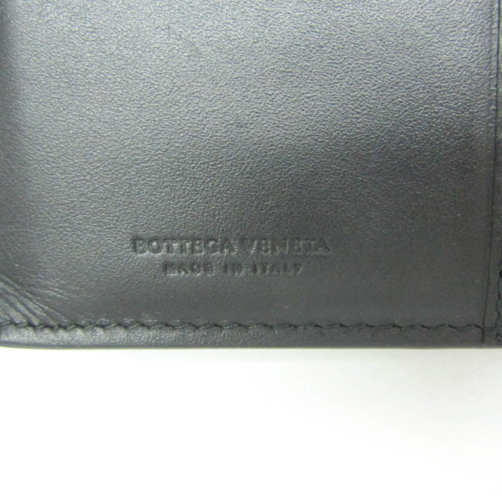 Bottega Veneta Bottega Veneta Intrecciato Men's Leather Long Wallet (bi-fold) Black Size ONE SIZE - 11 Thumbnail