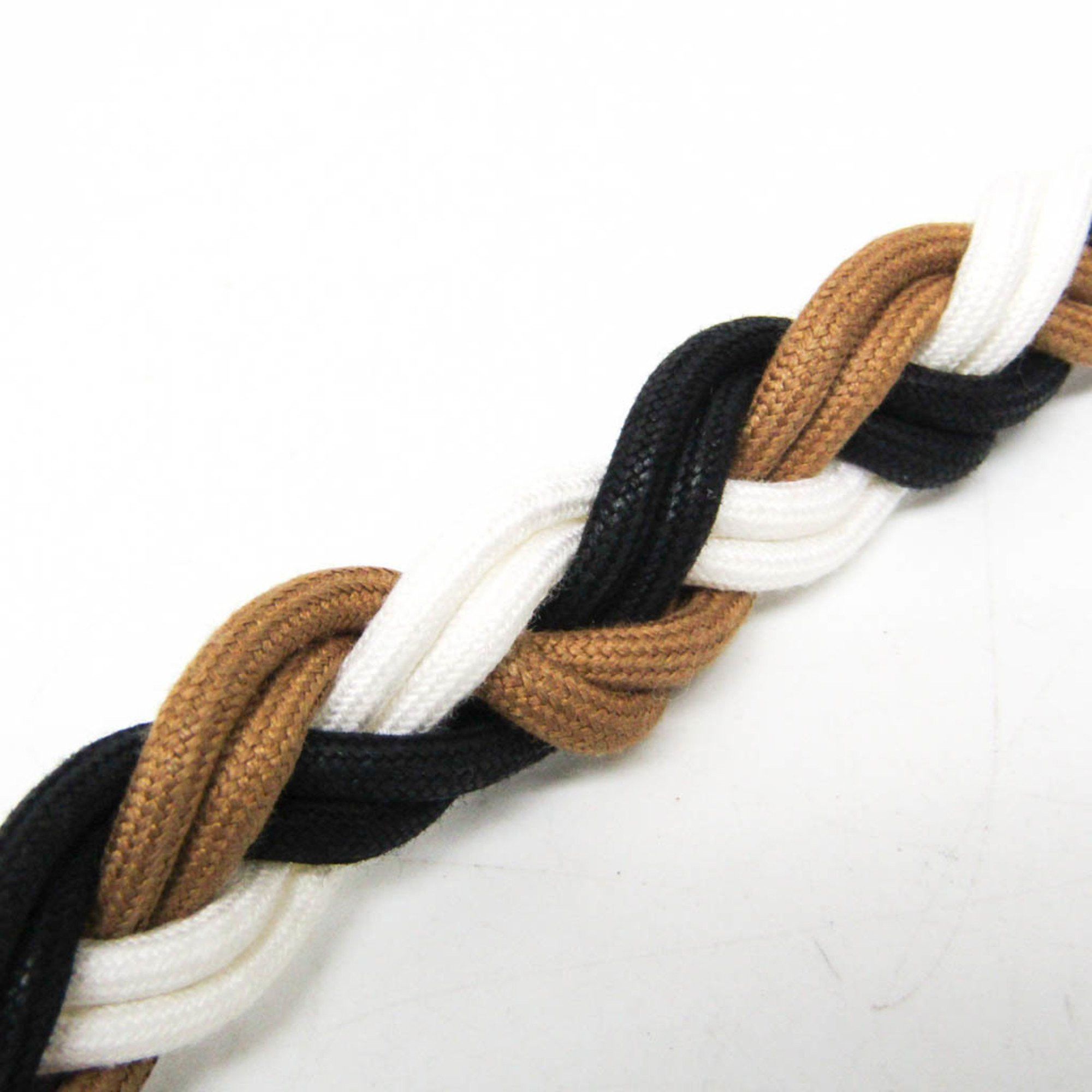 Hermes Hermes Sash Belt With H Motif Women,Men Cotton Sash Belt Black,Brown,Silver,White Size ONE SIZE - 4 Thumbnail