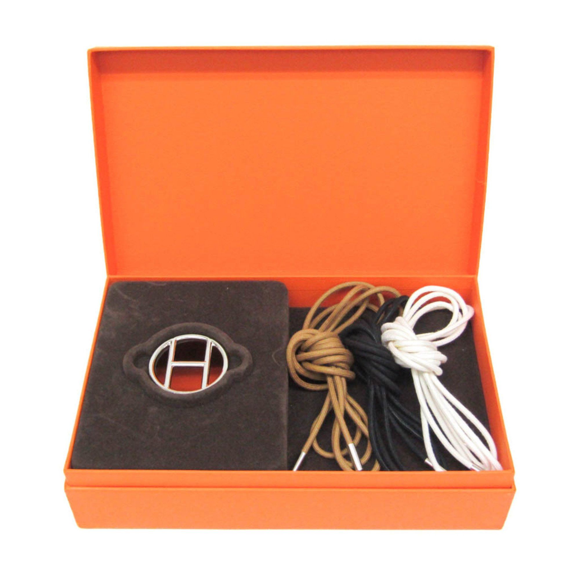 Hermes Hermes Sash Belt With H Motif Women,Men Cotton Sash Belt Black,Brown,Silver,White Size ONE SIZE - 10 Thumbnail