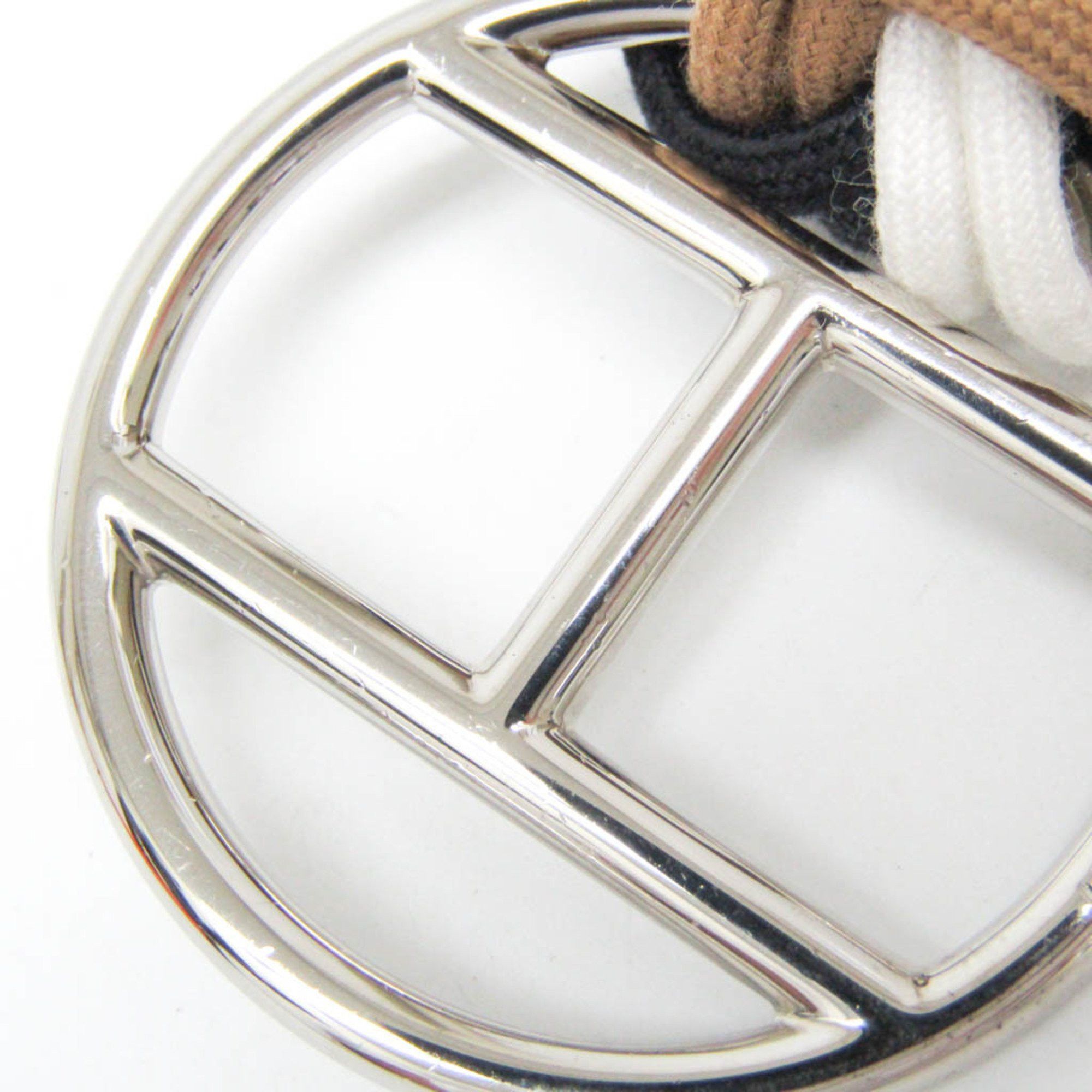 Hermes Hermes Sash Belt With H Motif Women,Men Cotton Sash Belt Black,Brown,Silver,White Size ONE SIZE - 7 Thumbnail