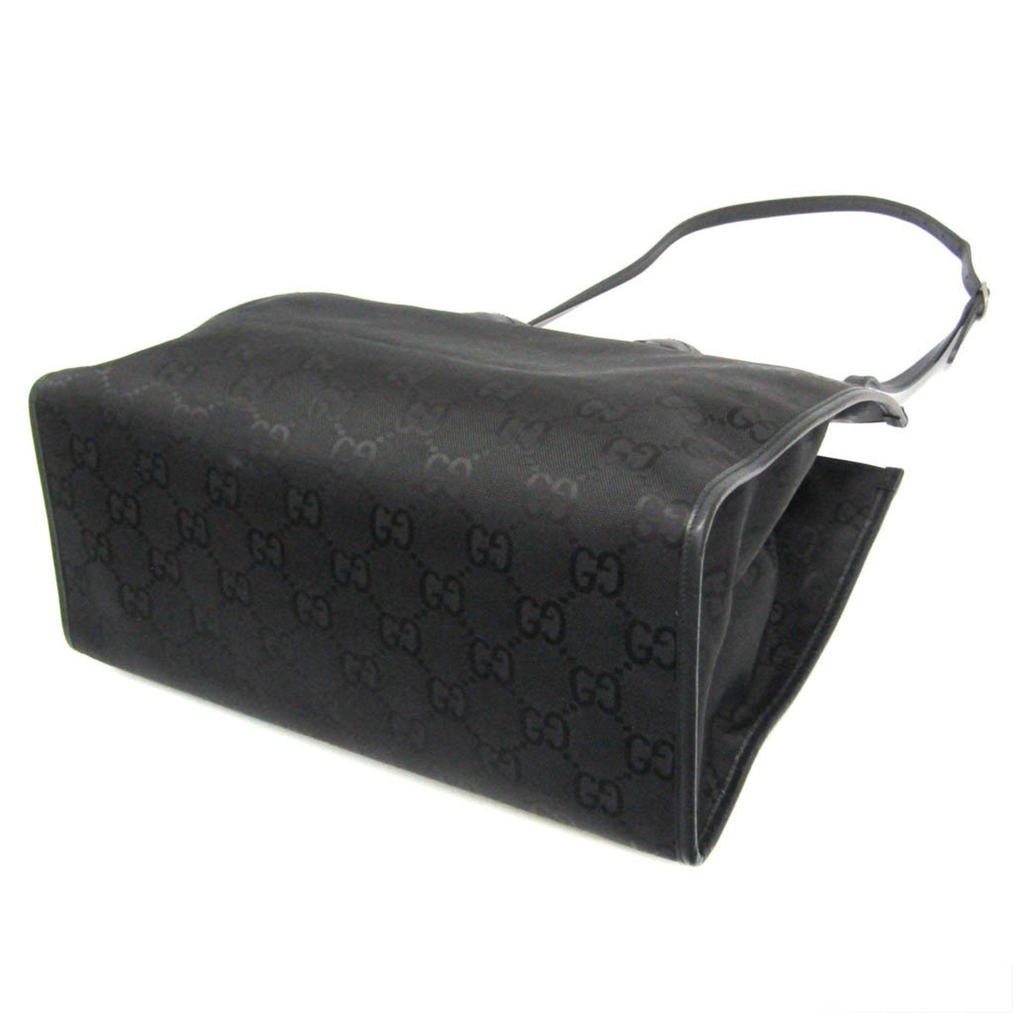 Gucci Gucci Off The Grid GG 630353 Women,Men Nylon Canvas,Leather Handbag,Shoulder Bag Black Size ONE SIZE - 2 Thumbnail