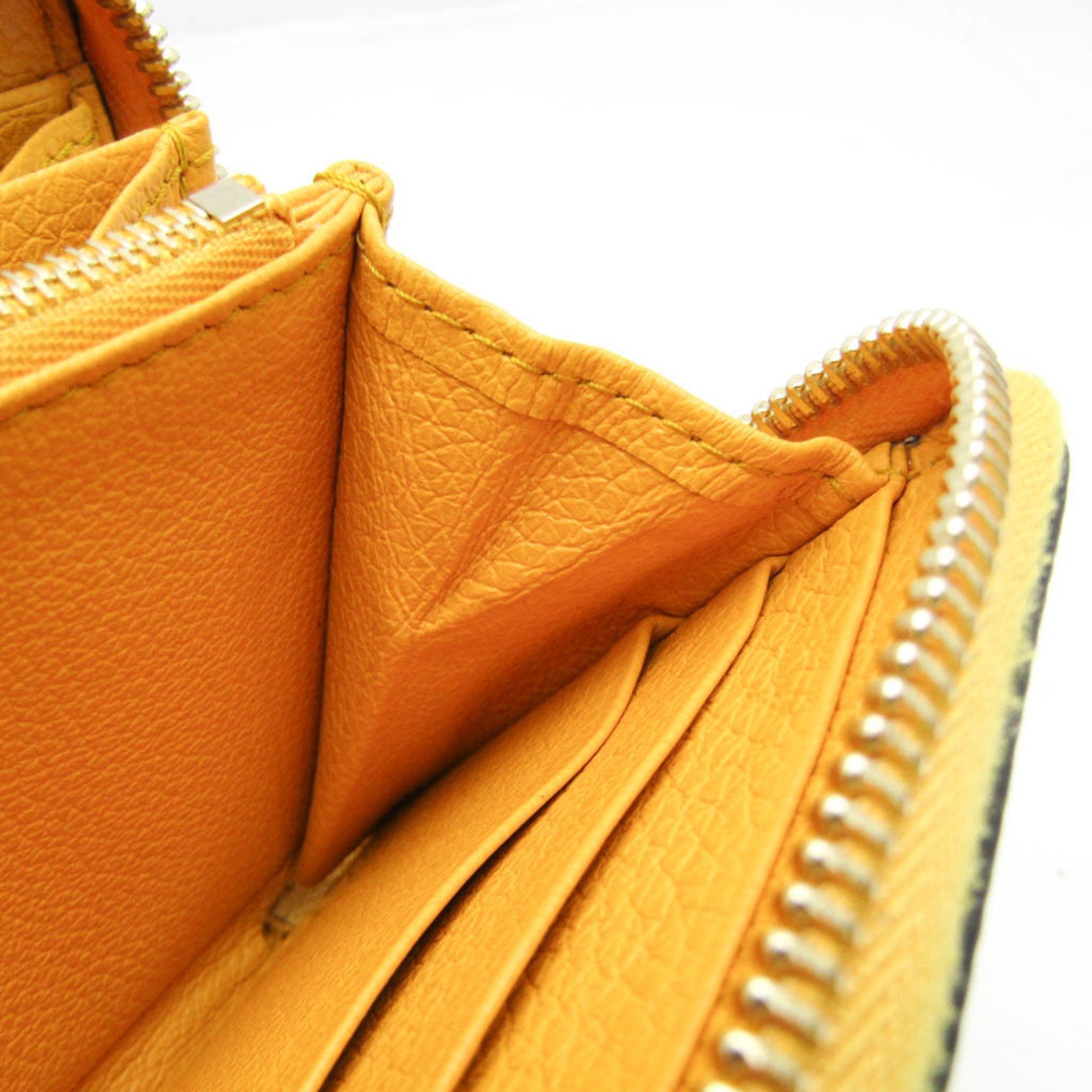 Gucci Gucci Logo 658691 Women,Men Leather Long Wallet (bi-fold) Yellow Size ONE SIZE - 10 Thumbnail
