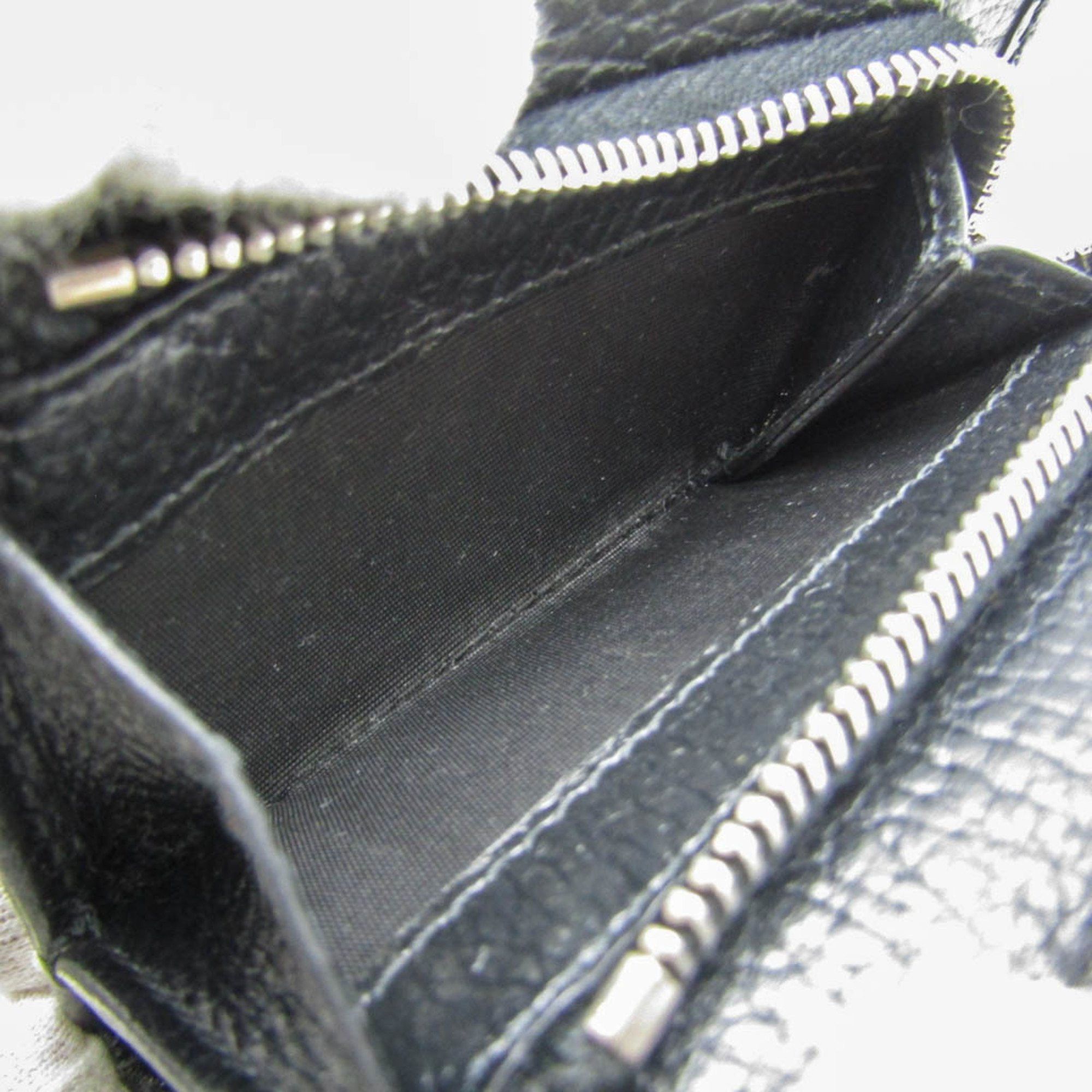 Gucci Gucci PETITE MARMONT 644407 Women's Leather Wallet (tri-fold) Black Size ONE SIZE - 5 Thumbnail