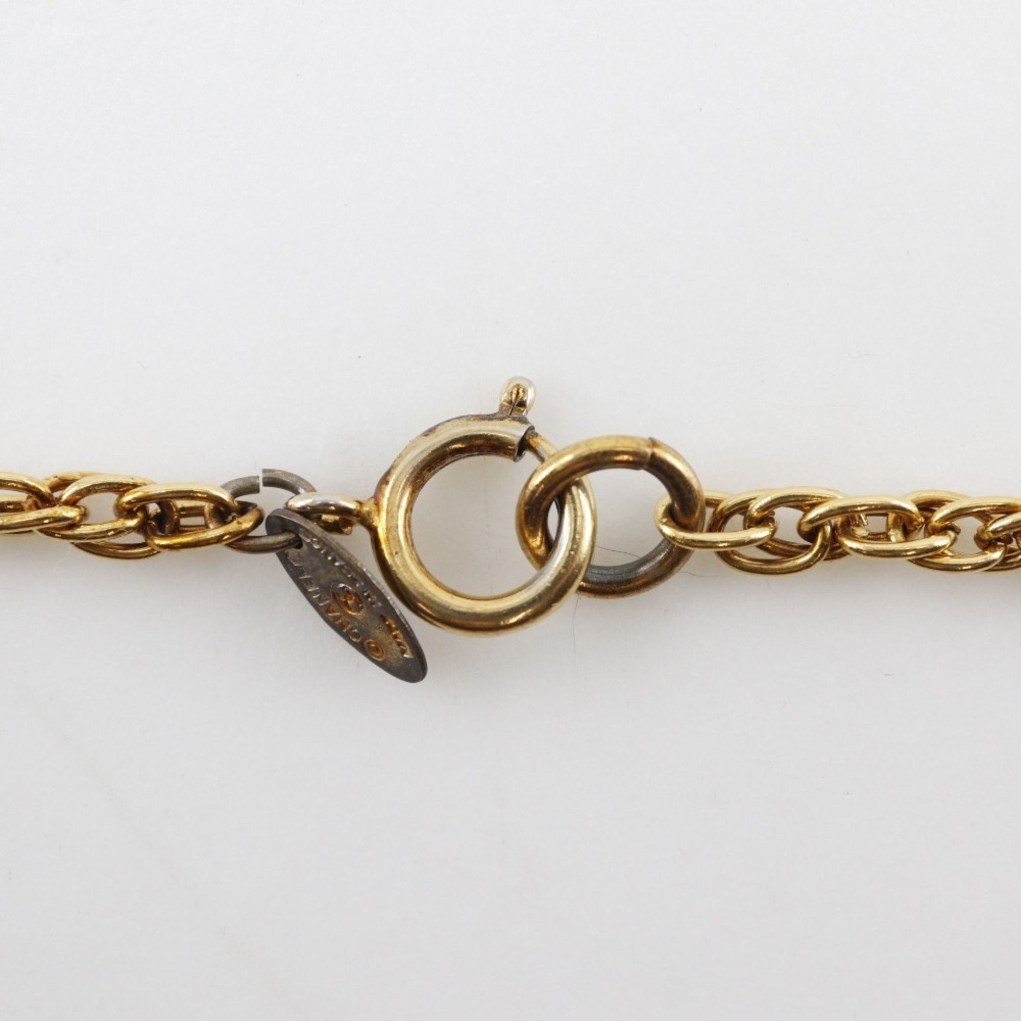 Chanel Chanel Coco Mark Necklace, Gold Plated, Approx. 36.4g, COCO Mark, Women's Size ONE SIZE - 6 Thumbnail