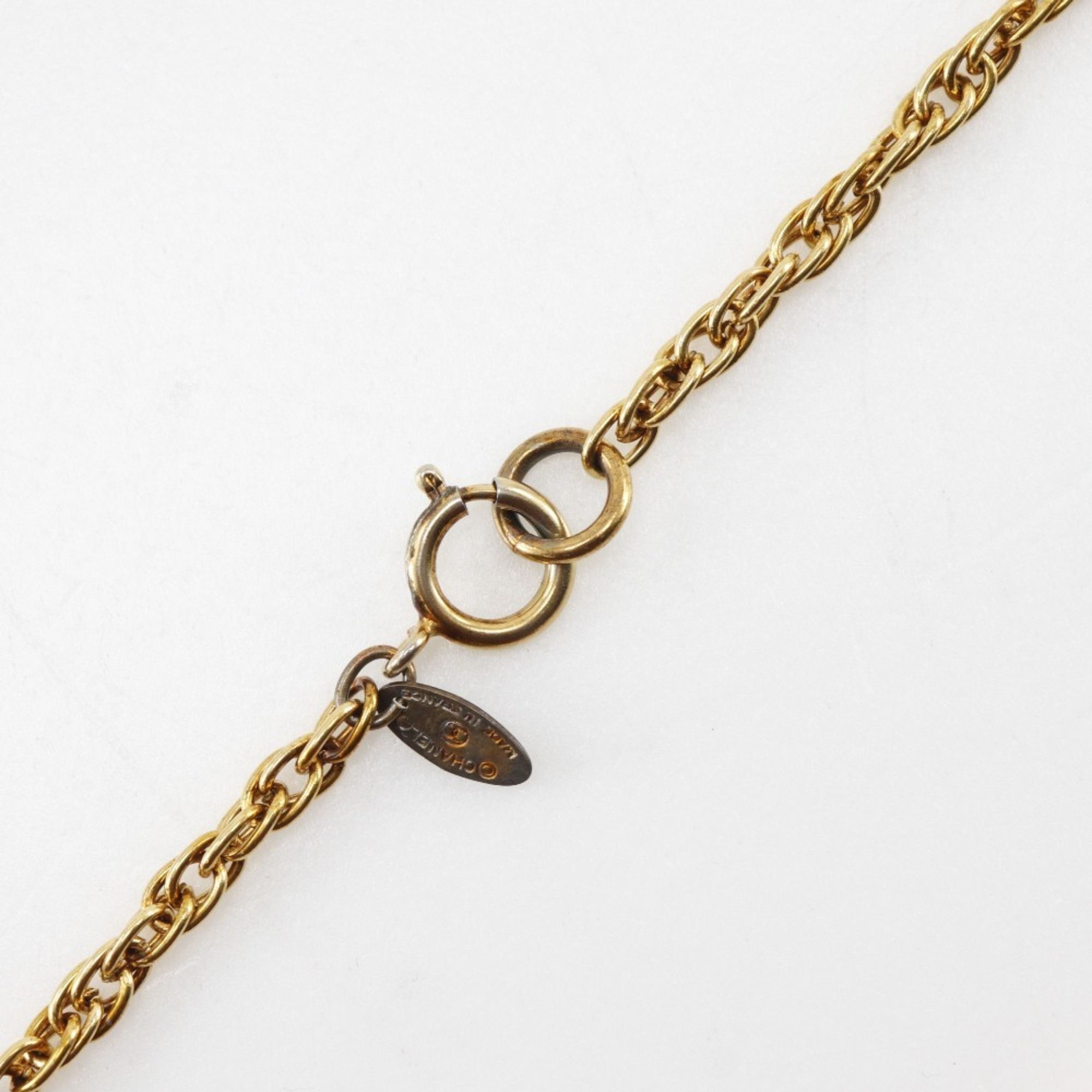 Chanel Chanel Coco Mark Necklace, Gold Plated, Approx. 36.4g, COCO Mark, Women's Size ONE SIZE - 5 Thumbnail
