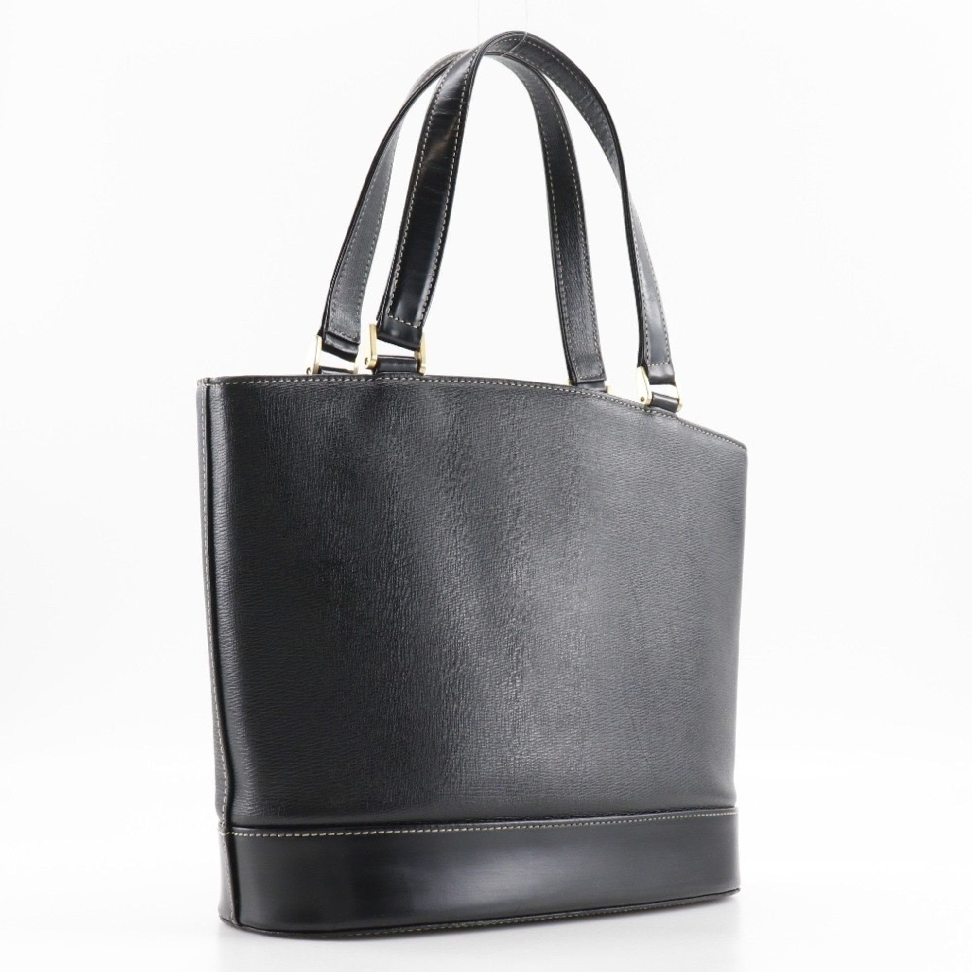 Burberry Burberry Plate Handbag Shadow Horse Tote Bag Calf Black A5 With Logo Women's Size ONE SIZE - 3 Thumbnail
