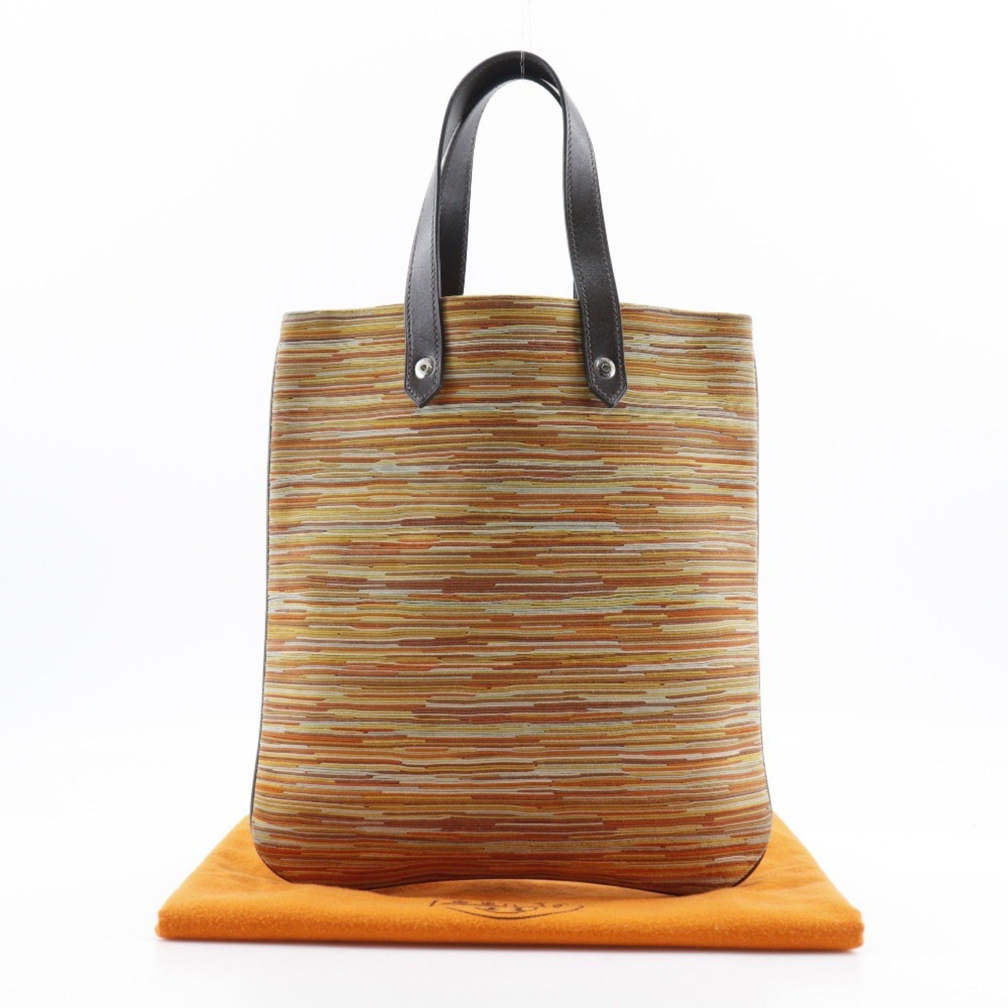 Hermes Hermes Amedaba PM Handbag Tote Bag Vibrato 2005 Orange □I A5 Unisex Size ONE SIZE - 9 Thumbnail