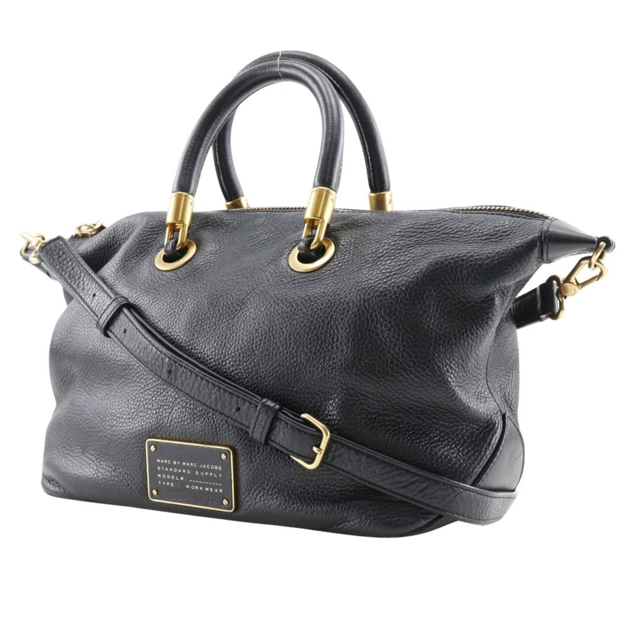 Marc by Marc Jacobs Marc by Marc Jacobs MARC BY JACOBS Shoulder Handbag M0007537 Leather Black 2way A5 Women's Size ONE SIZE - 2 Thumbnail
