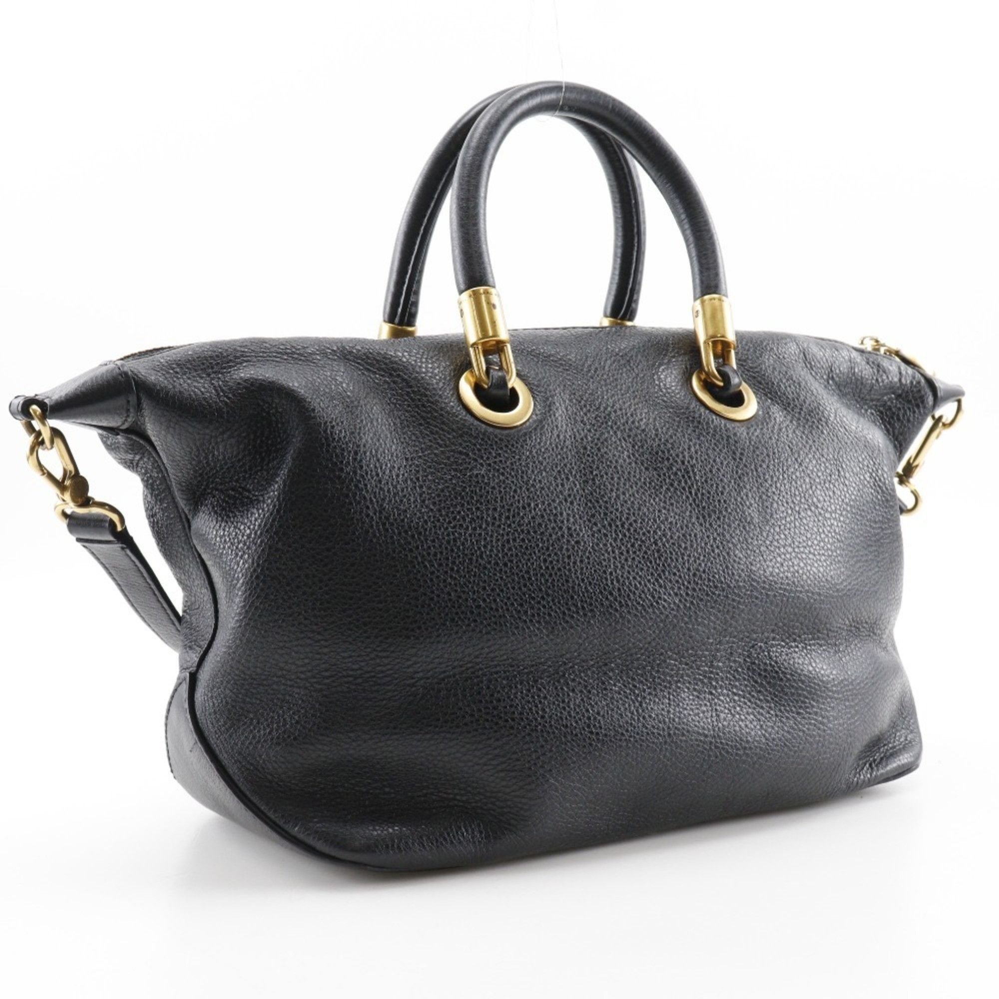 Marc by Marc Jacobs Marc by Marc Jacobs MARC BY JACOBS Shoulder Handbag M0007537 Leather Black 2way A5 Women's Size ONE SIZE - 3 Thumbnail