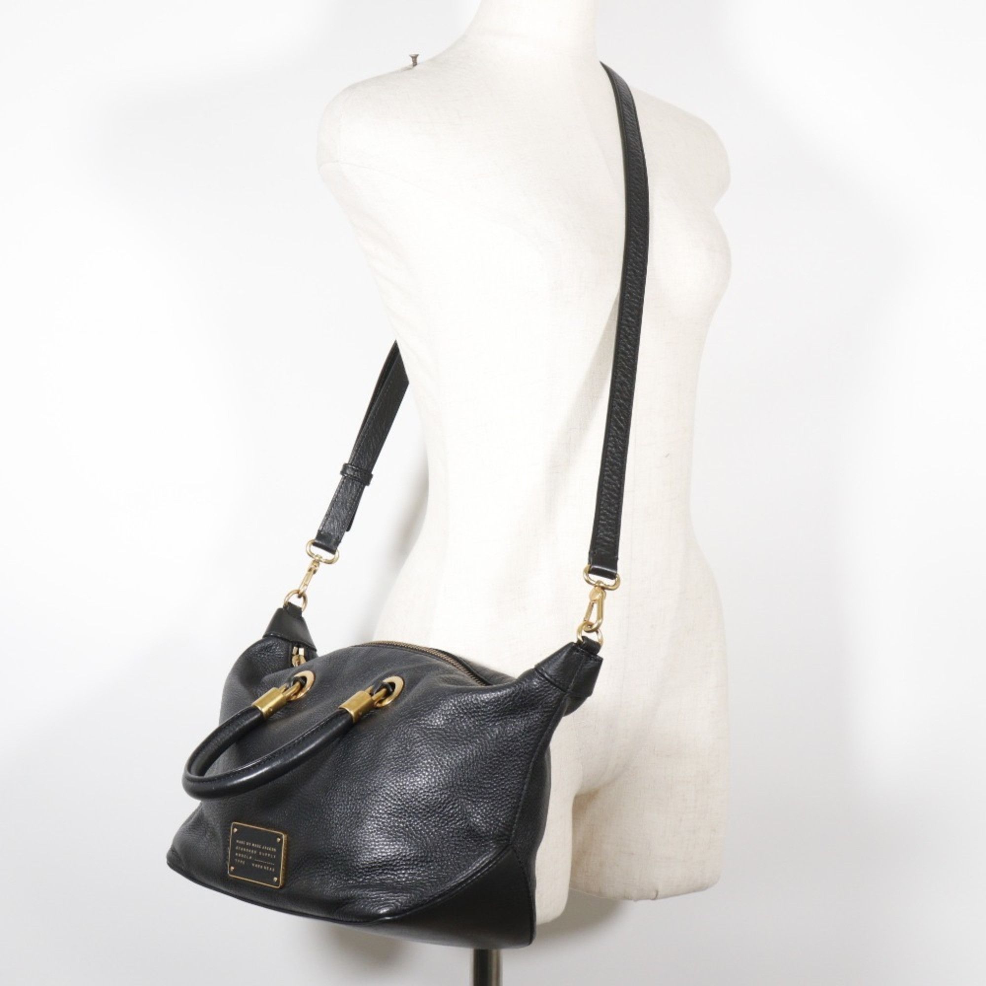 Marc by Marc Jacobs Marc by Marc Jacobs MARC BY JACOBS Shoulder Handbag M0007537 Leather Black 2way A5 Women's Size ONE SIZE - 11 Thumbnail