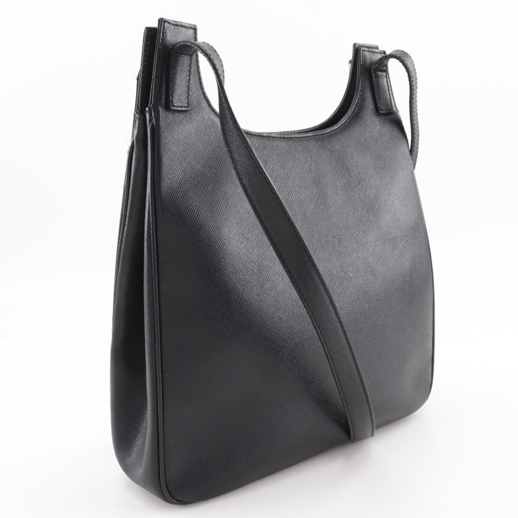 Salvatore Ferragamo Salvatore Ferragamo Shoulder Bag AF-21 9284 Leather Black Type Women's Size ONE SIZE - 3 Thumbnail
