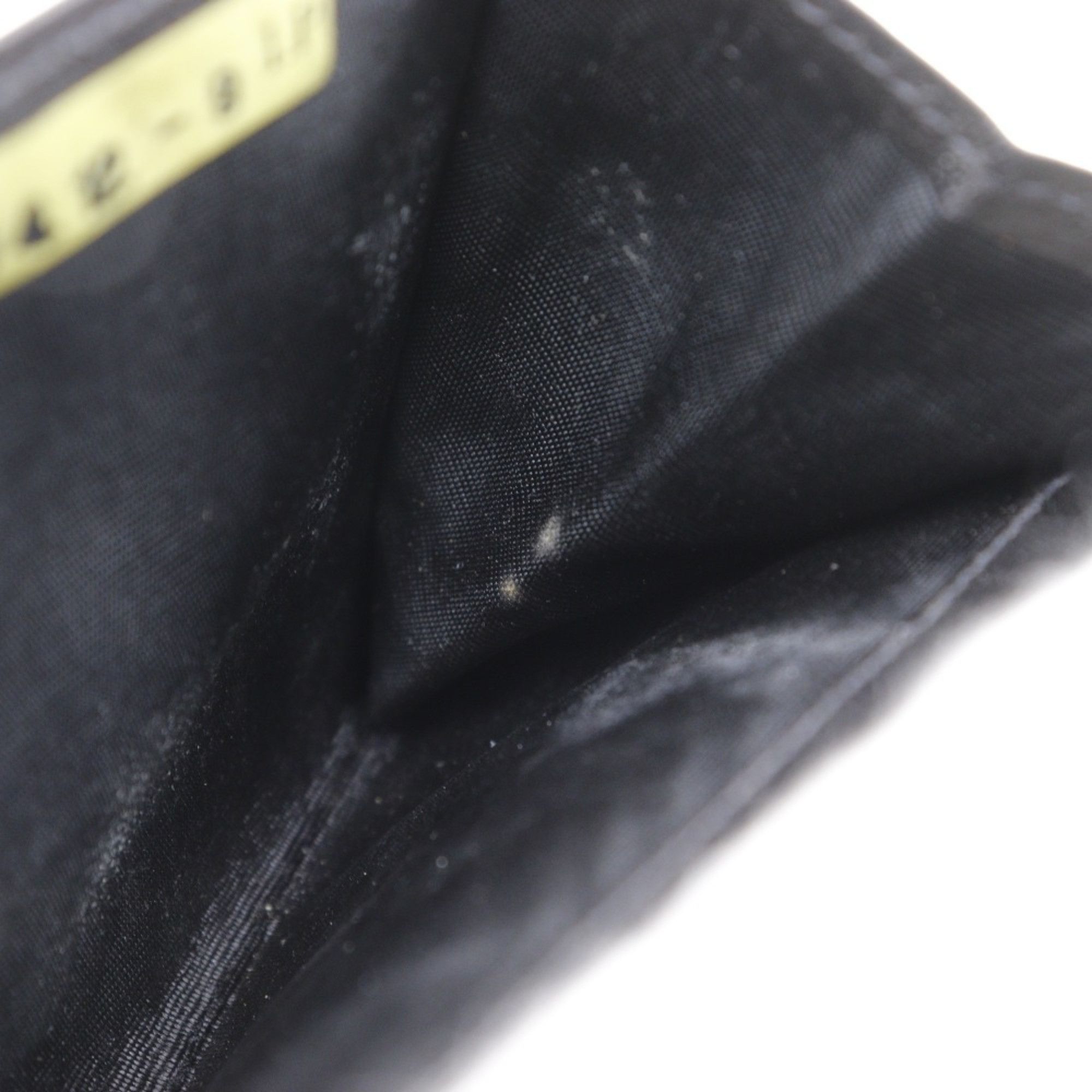 Chanel CHANEL COCO Mark coin case, lambskin, 1993, black, snap button, Mark, women's Size ONE SIZE - 9 Thumbnail