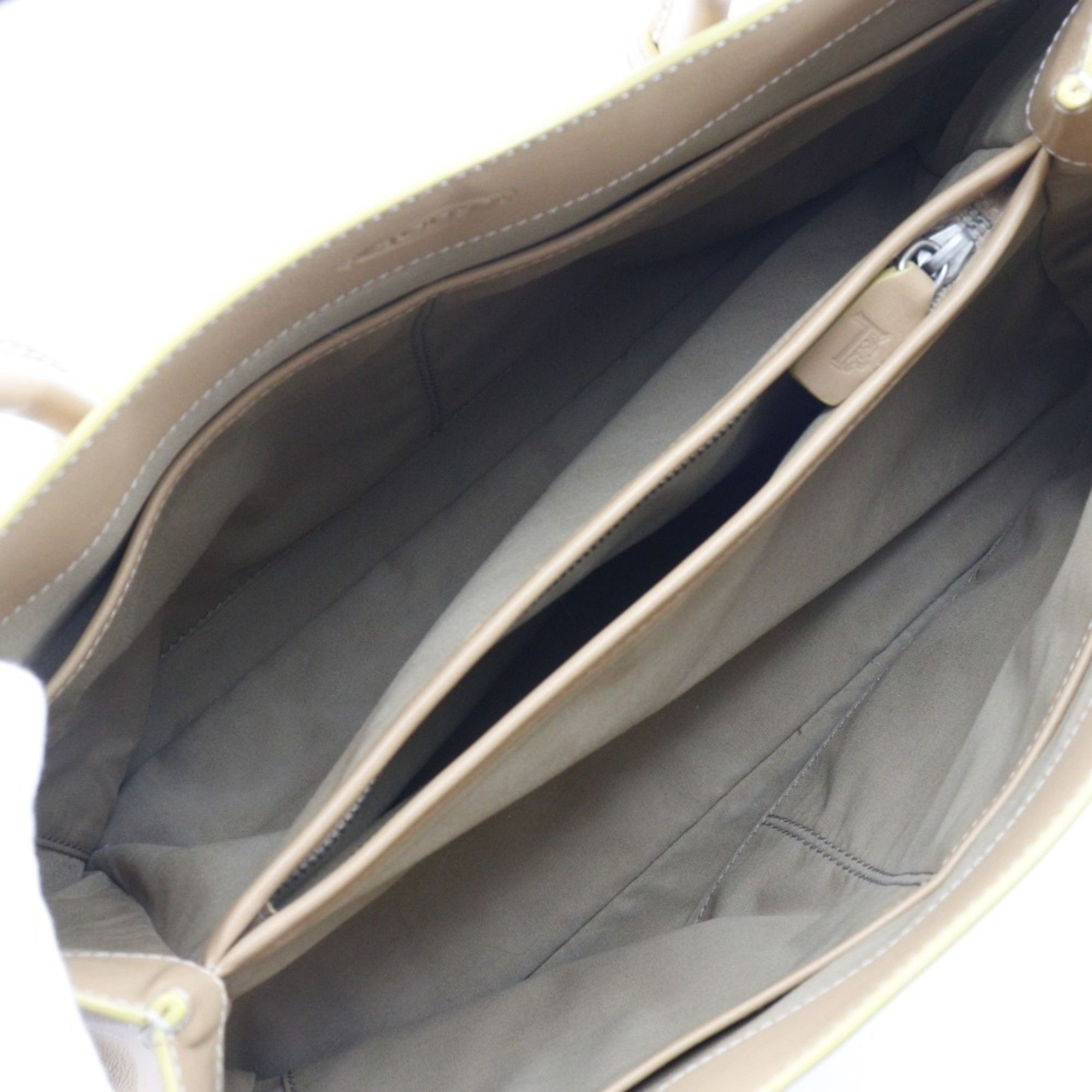 Tod's Tod's Mocasino Shoulder Bag in Calf Leather, Beige, for Women Size ONE SIZE - 6 Thumbnail