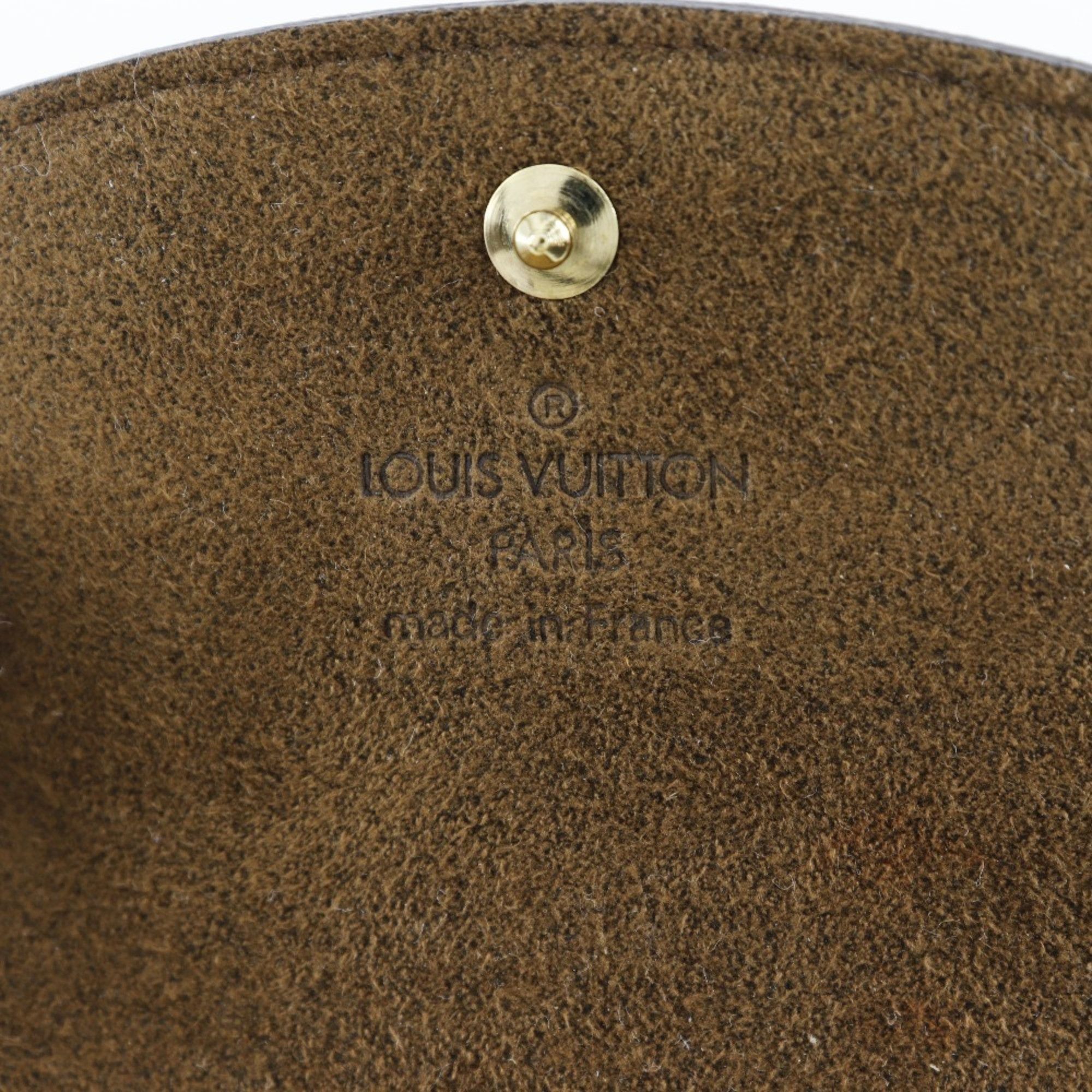 Louis Vuitton Louis Vuitton Cufflinks case Miscellaneous goods M64681 Damier canvas 2008 Brown MI0088 Cufflink Men's Size ONE SIZE - 6 Thumbnail