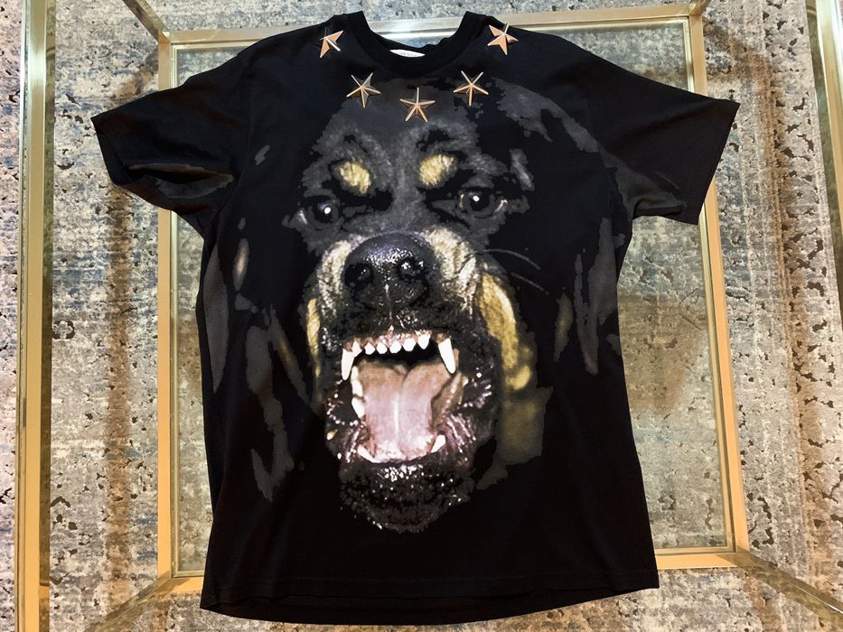 T shirt givenchy rottweiler hot sale