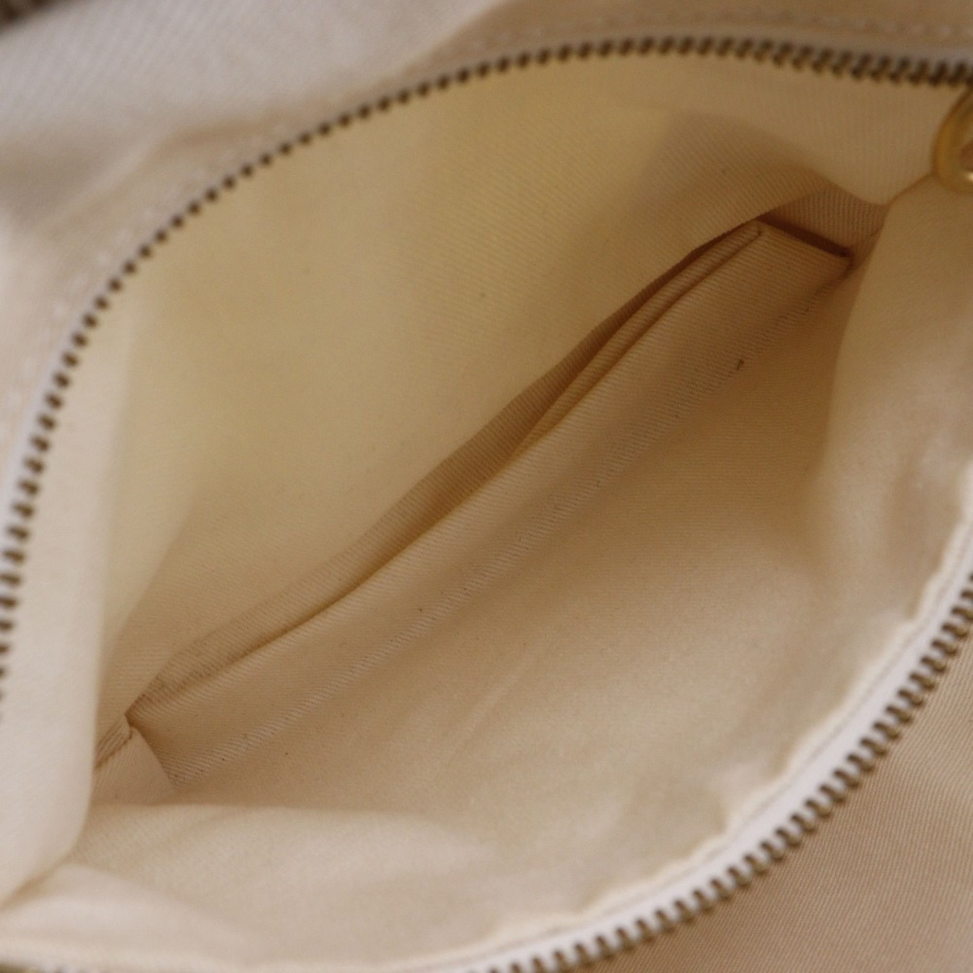 Celine CELINE Boston Handbag, 2004 Athens Olympics Limited Edition, Nylon Canvas x Leather, White, A5 Mini Boston, Women's Size ONE SIZE - 10 Thumbnail