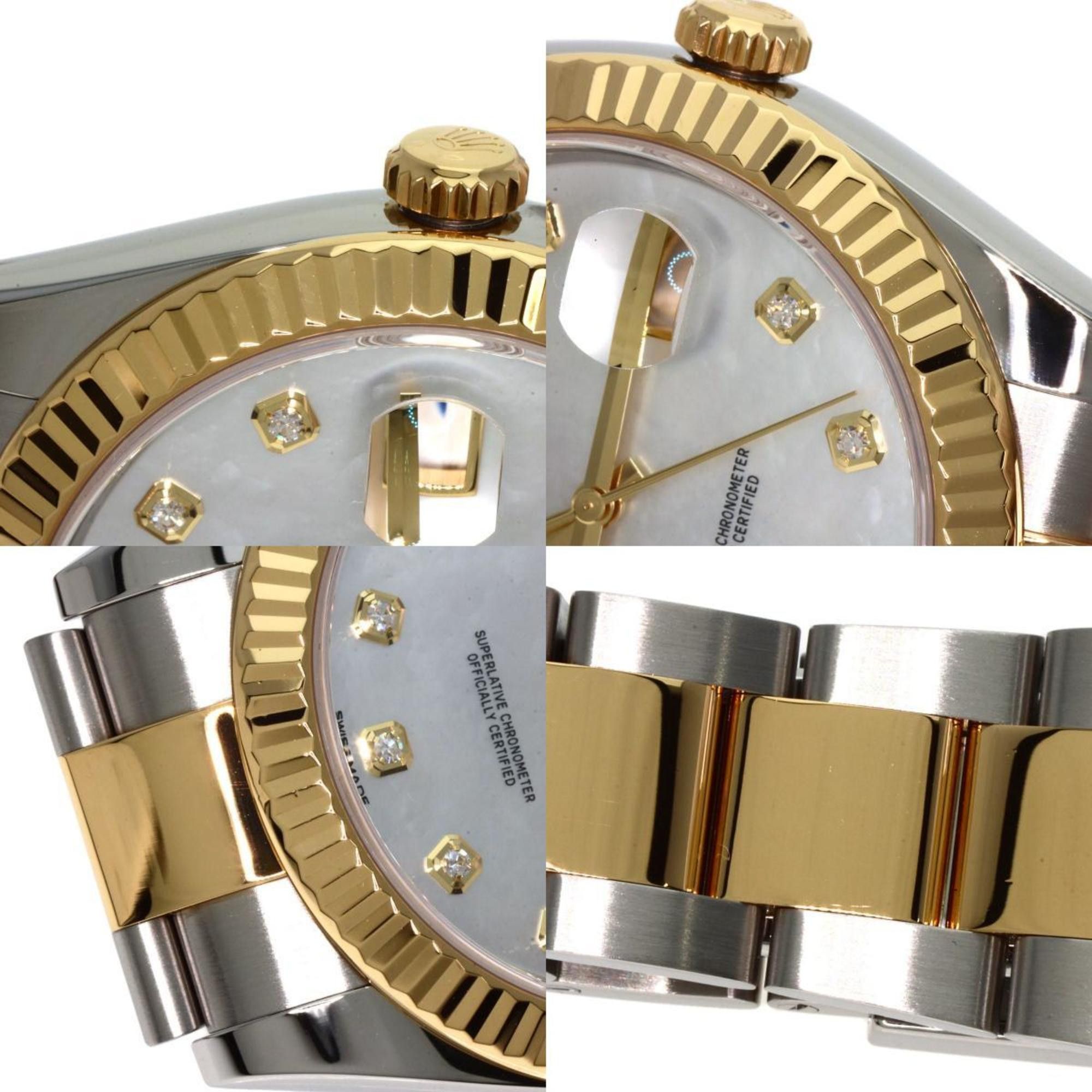 Rolex Rolex 126333NG Datejust 41 10P Diamond Watch Stainless Steel SSxK18YG Men's ROLEX Size ONE SIZE - 9 Thumbnail