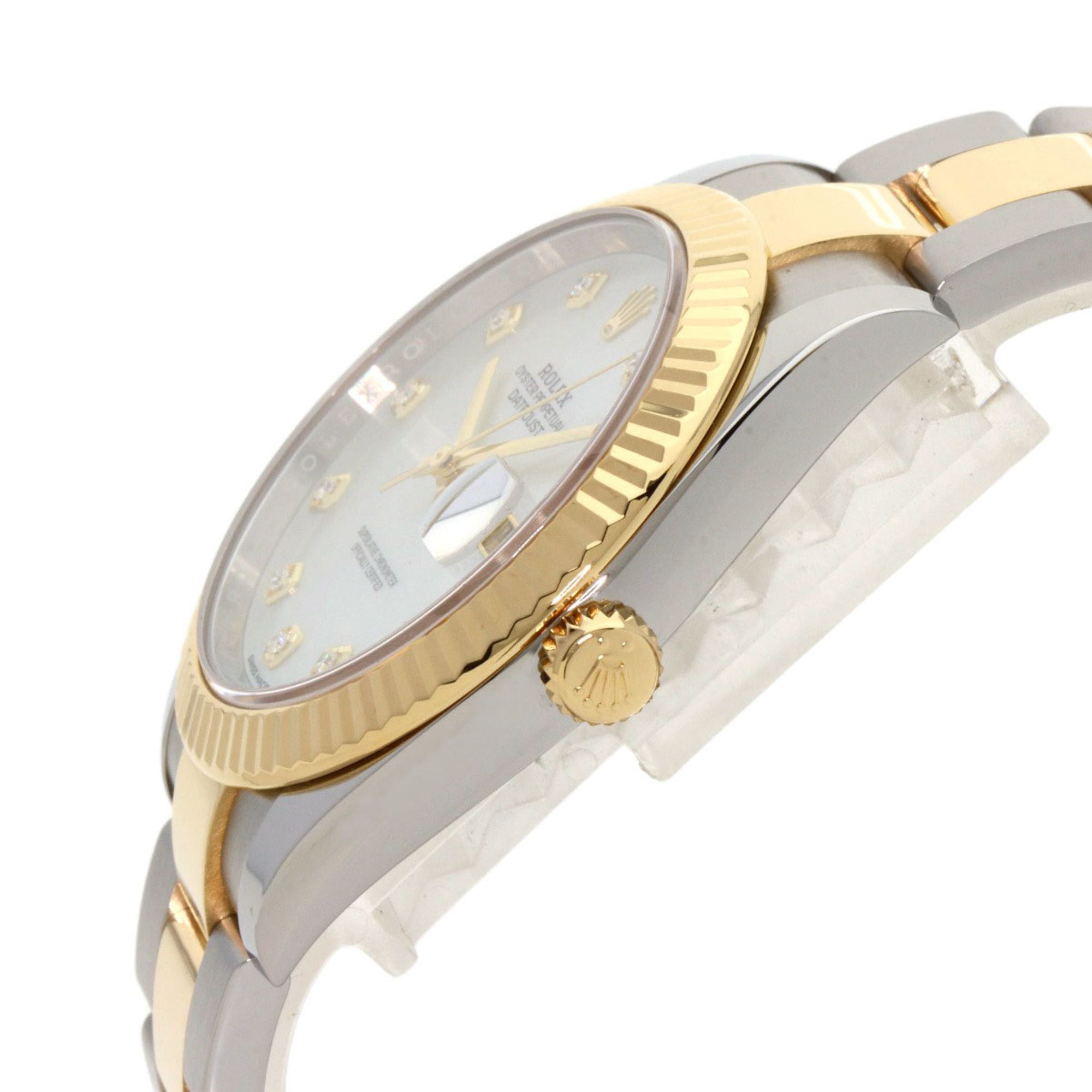 Rolex Rolex 126333NG Datejust 41 10P Diamond Watch Stainless Steel SSxK18YG Men's ROLEX Size ONE SIZE - 5 Thumbnail