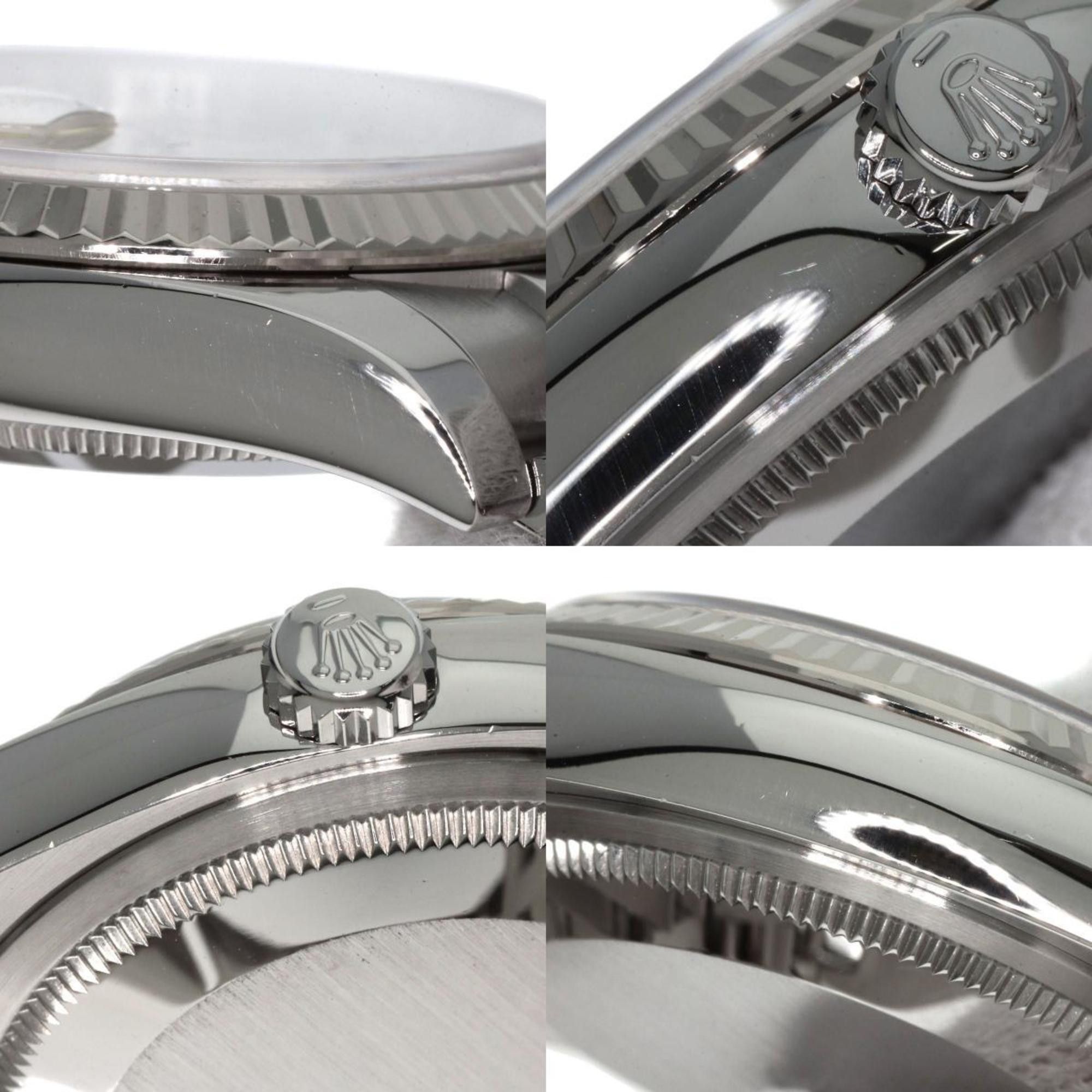 Rolex Rolex 116234G Datejust 10P Diamond Watch Stainless Steel SS K18WG Men's ROLEX Size ONE SIZE - 7 Thumbnail