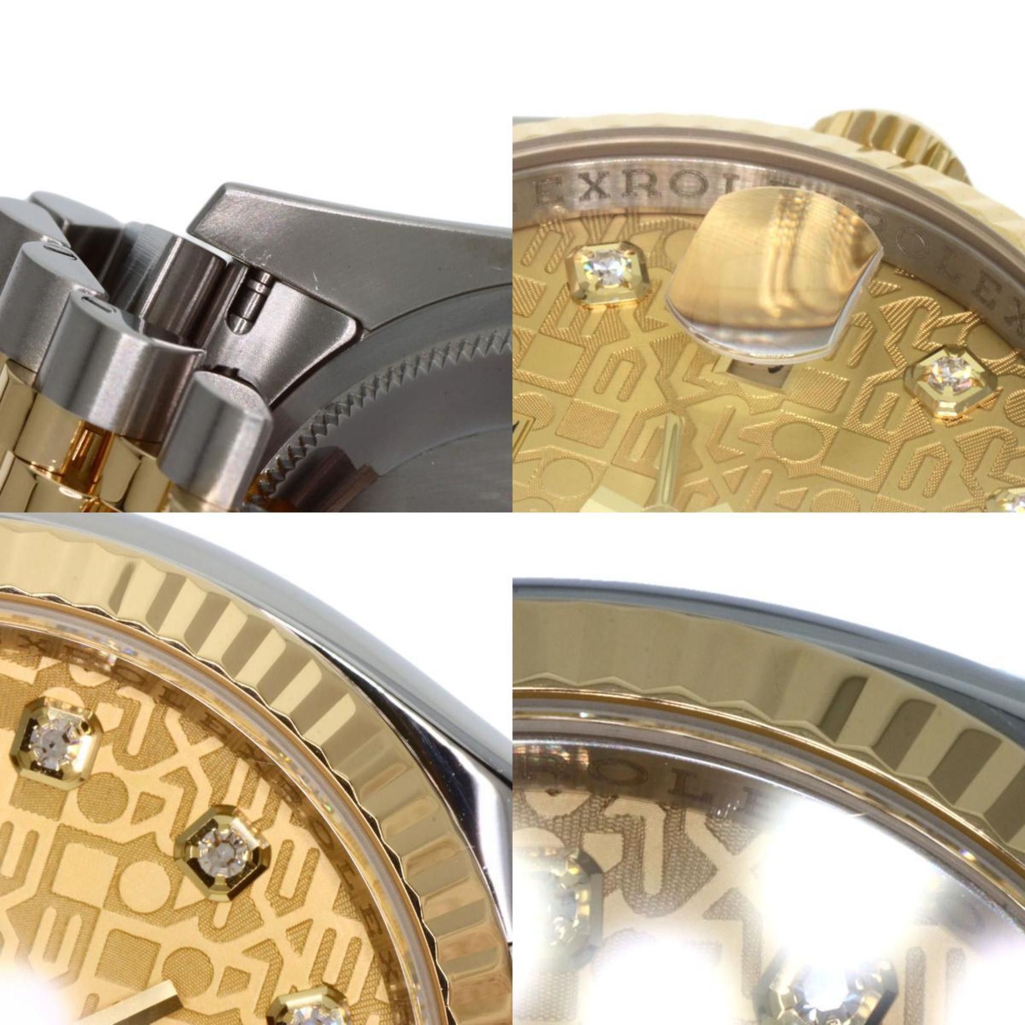 Rolex Rolex 116233G Datejust 10P Diamond Watch Stainless Steel SSxK18YG Men's ROLEX Size ONE SIZE - 10 Thumbnail