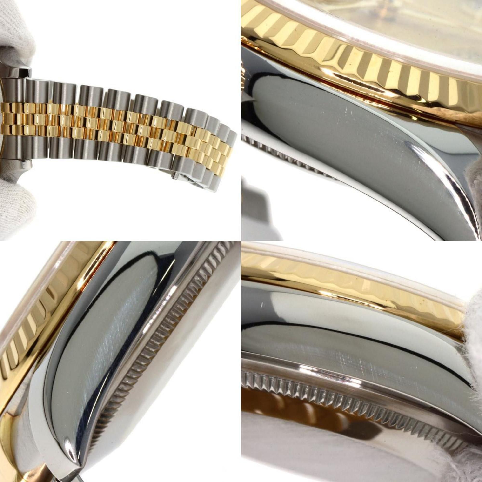 Rolex Rolex 116233G Datejust 10P Diamond Watch Stainless Steel SSxK18YG Men's ROLEX Size ONE SIZE - 6 Thumbnail