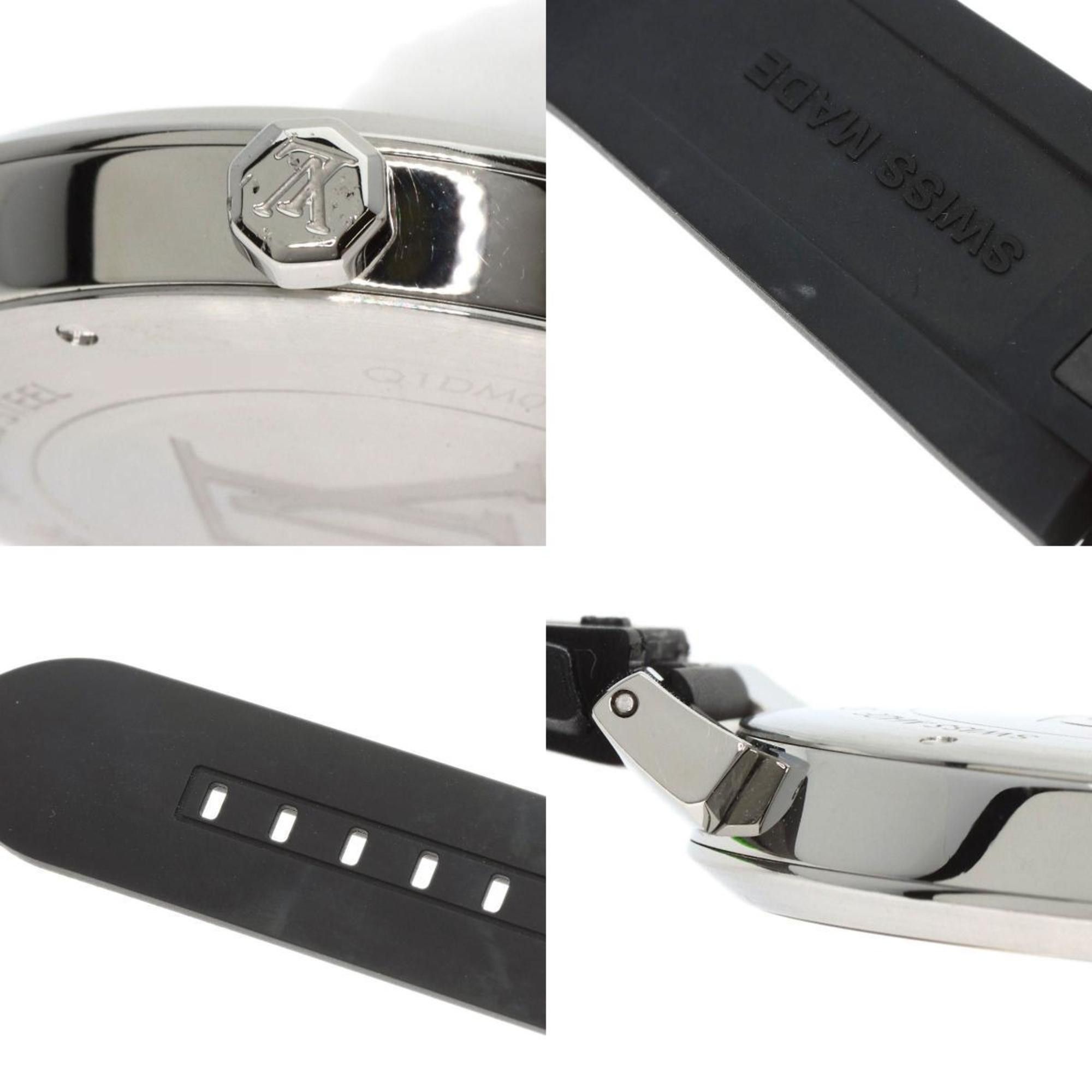 Louis Vuitton Louis Vuitton Q1DM0 Tambour Eclipse Watch Stainless Steel Rubber Men's LOUIS VUITTON Size ONE SIZE - 9 Thumbnail