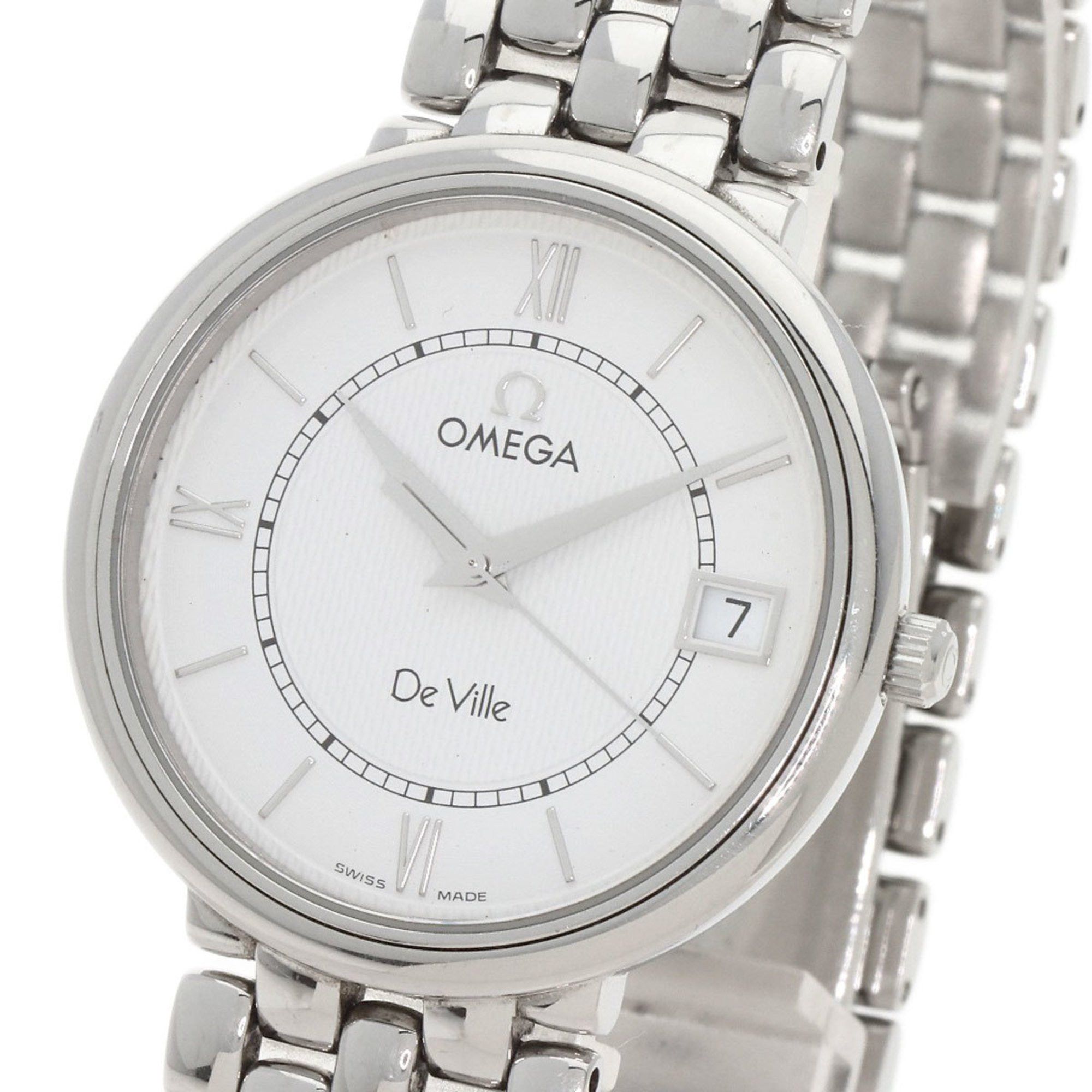Omega OMEGA 7514.31.00 De Ville Prestige Watch Stainless Steel SS Men's Size ONE SIZE - 3 Thumbnail