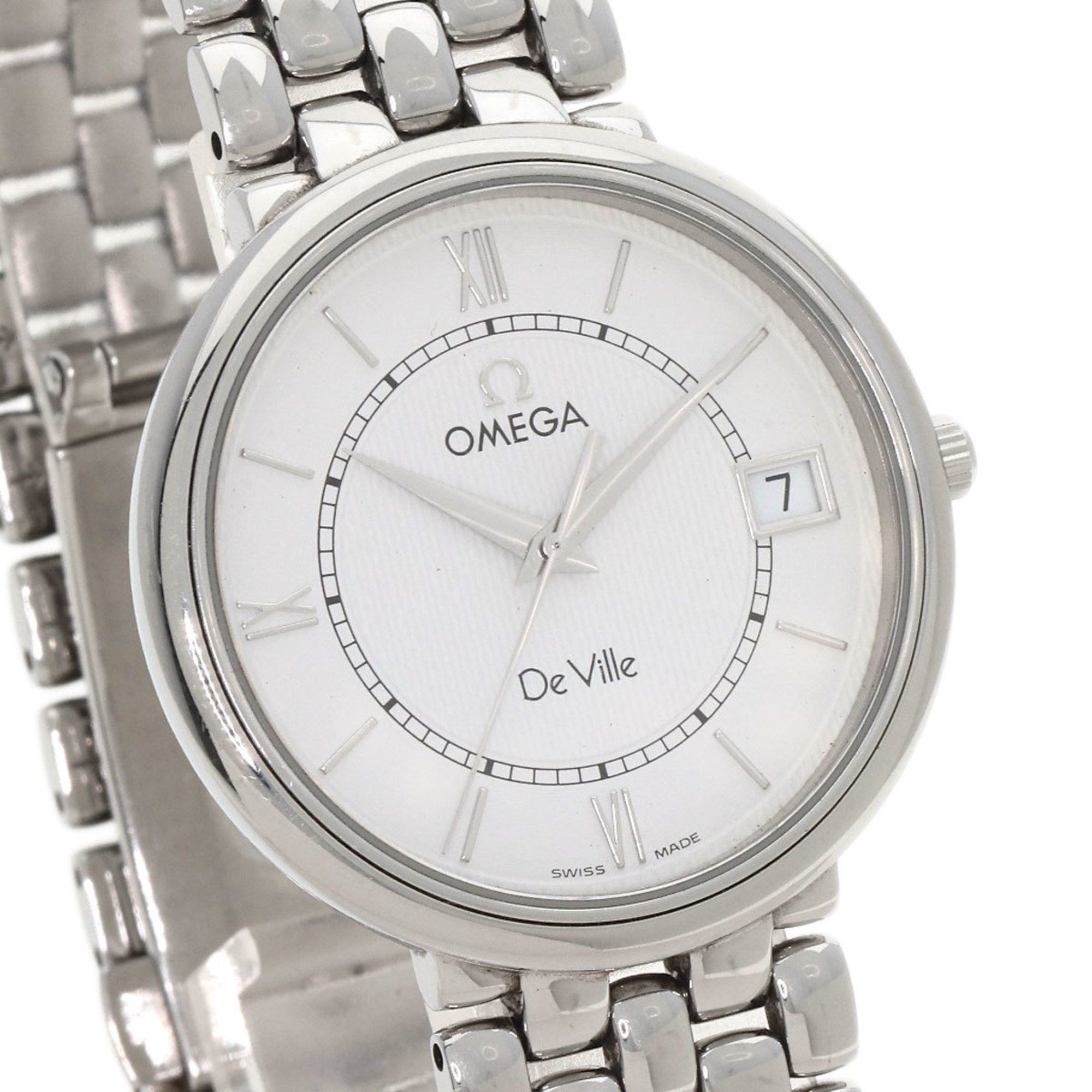 Omega OMEGA 7514.31.00 De Ville Prestige Watch Stainless Steel SS Men's Size ONE SIZE - 4 Thumbnail