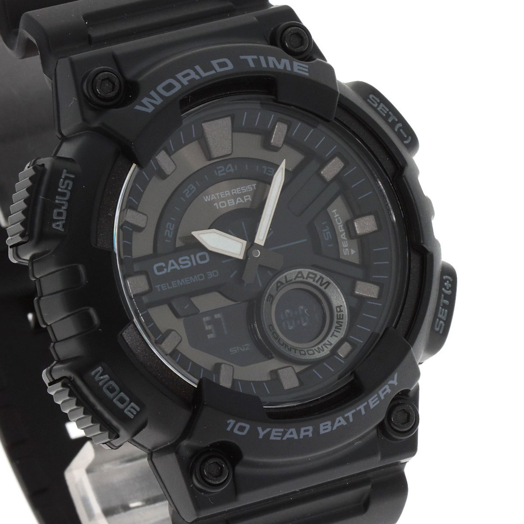 Casio Casio AEQ-110 Watch Stainless Steel Resin Men's CASIO Size ONE SIZE - 4 Thumbnail