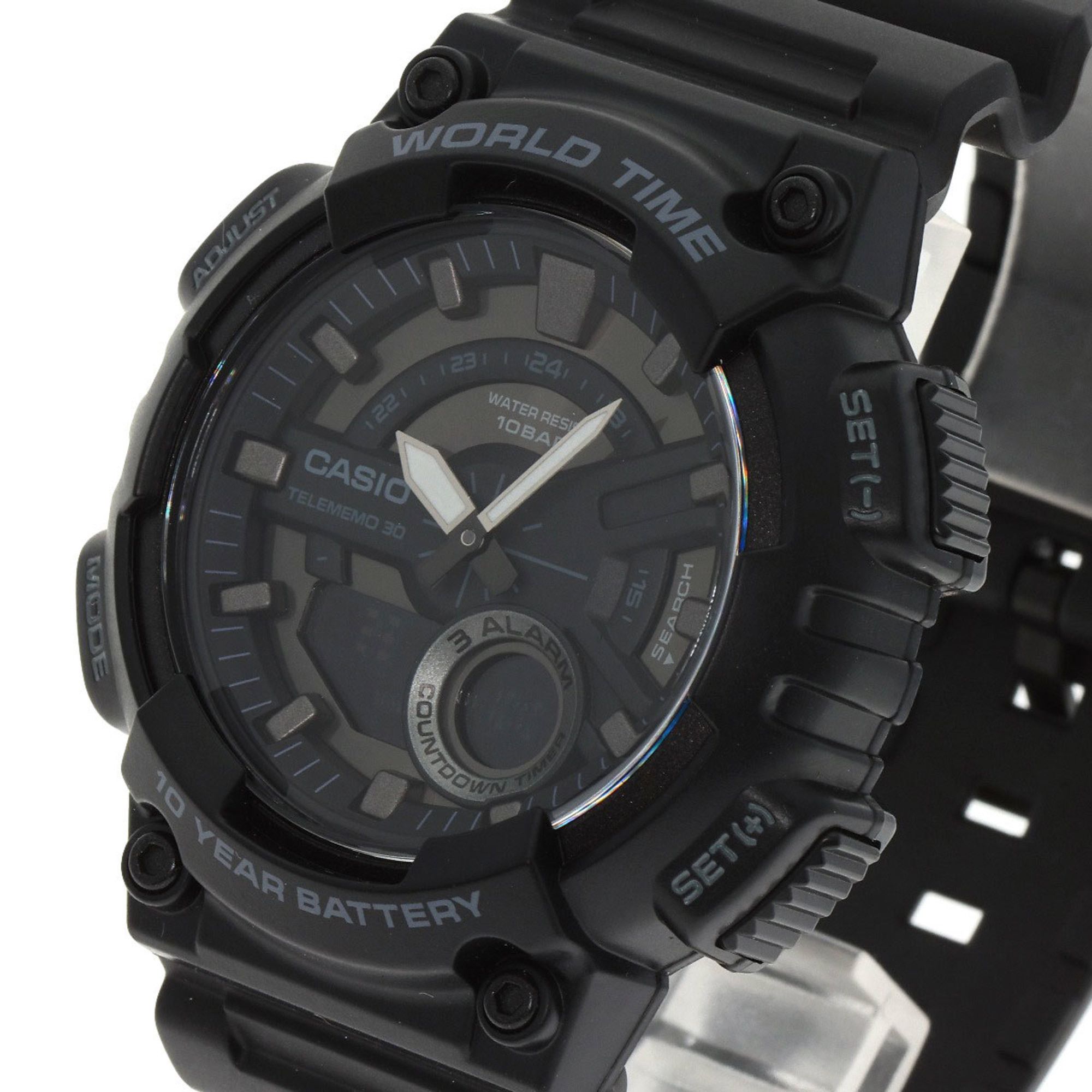 Casio Casio AEQ-110 Watch Stainless Steel Resin Men's CASIO Size ONE SIZE - 3 Thumbnail