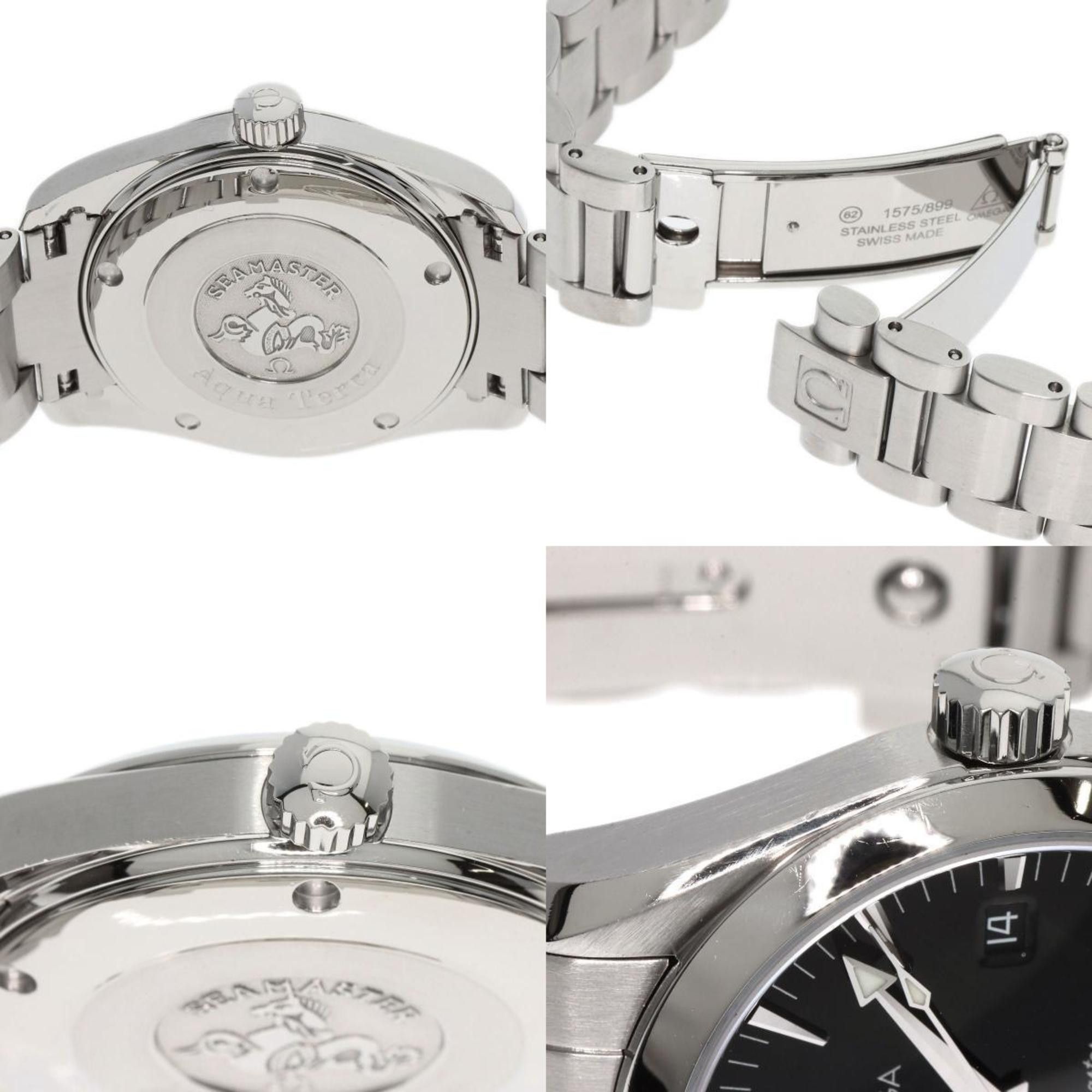 Omega OMEGA 2518.50 Seamaster Aqua Terra Date Watch Stainless Steel SS Men's Size ONE SIZE - 7 Thumbnail