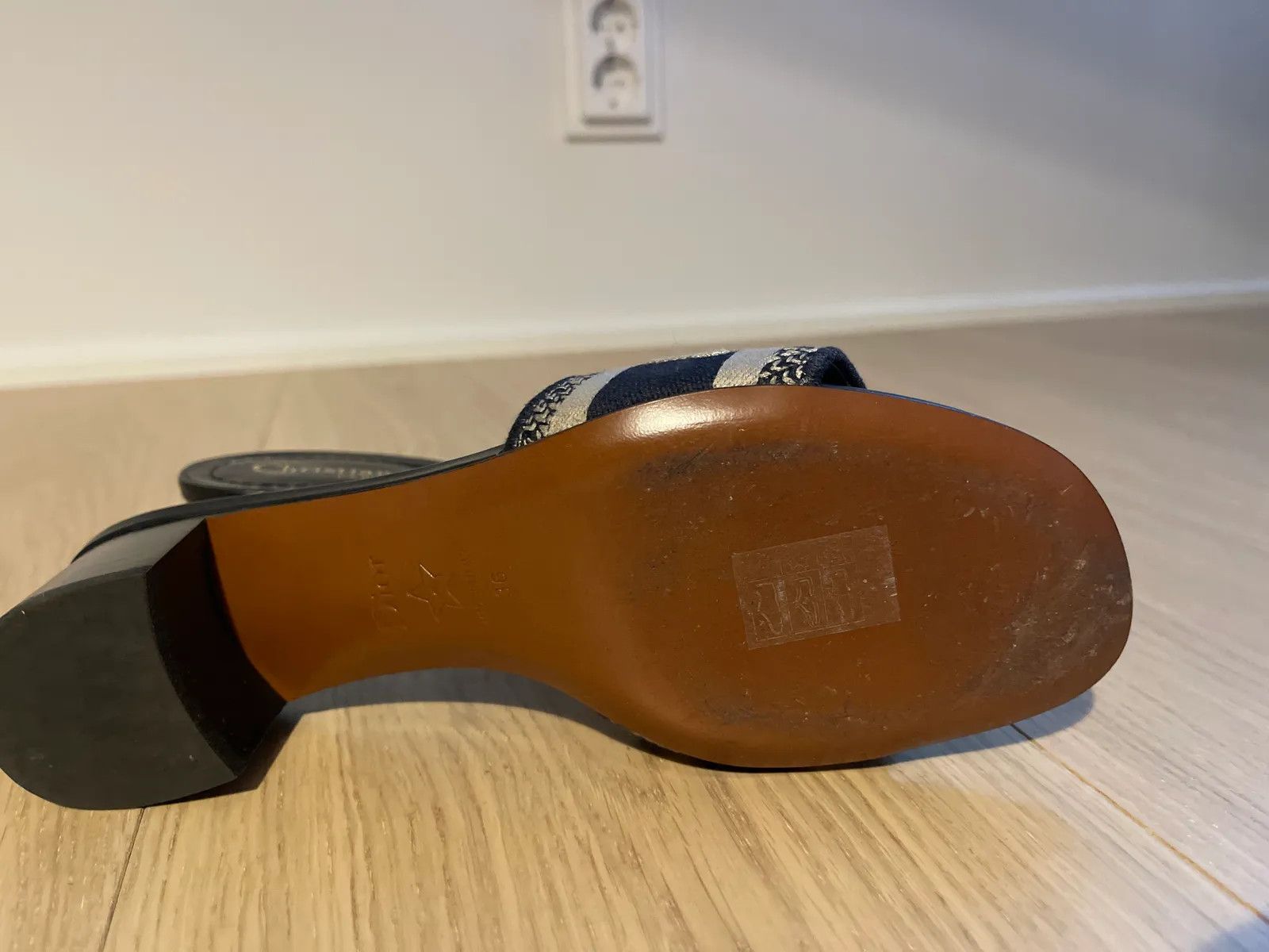 Dior Christian Dior Dway Heeled Slide Sandals Size US 6 / IT 36 - 4 Thumbnail