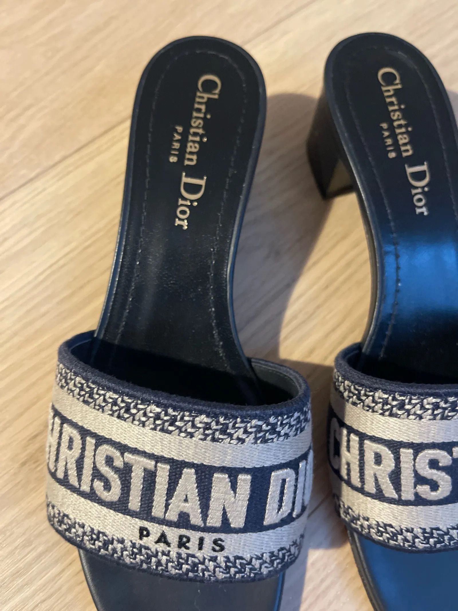 Dior Christian Dior Dway Heeled Slide Sandals Size US 6 / IT 36 - 2 Thumbnail