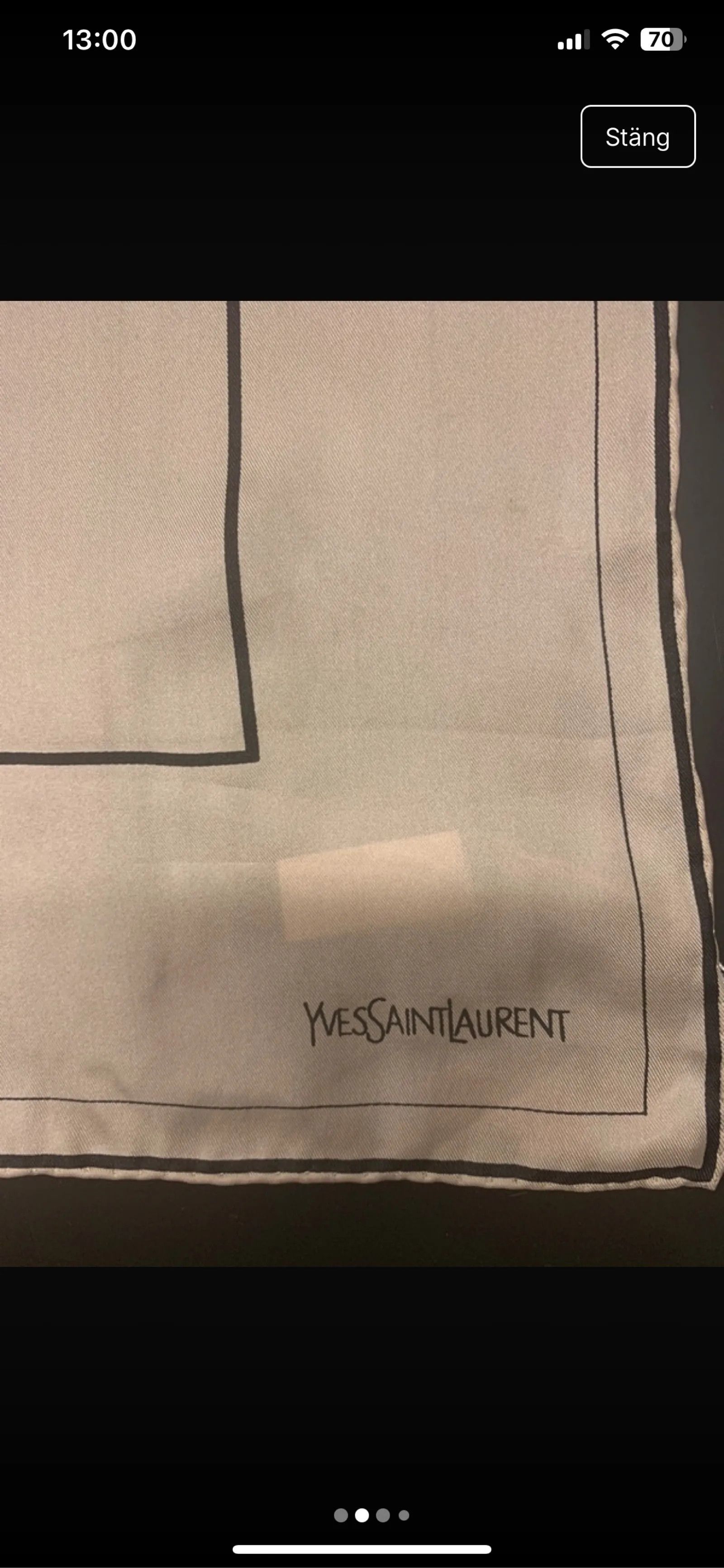 Yves Saint Laurent Yves Saint Laurent Scarf Size ONE SIZE - 4 Thumbnail