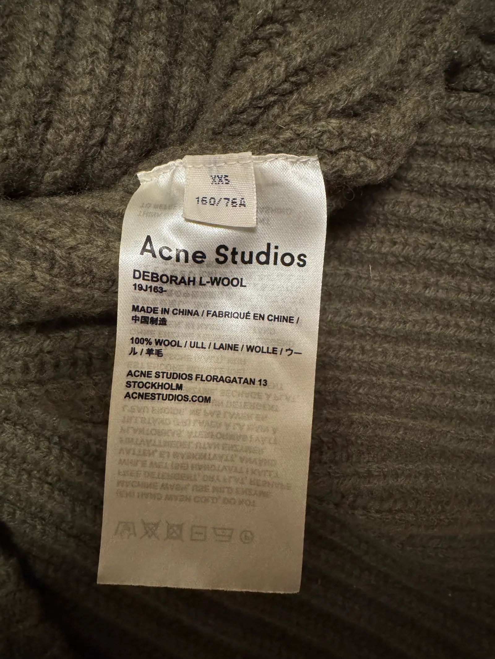 Acne Studios Acne Studios Deborah L-Wool Sweater Size XXS / US 00 / IT 34 - 3 Thumbnail