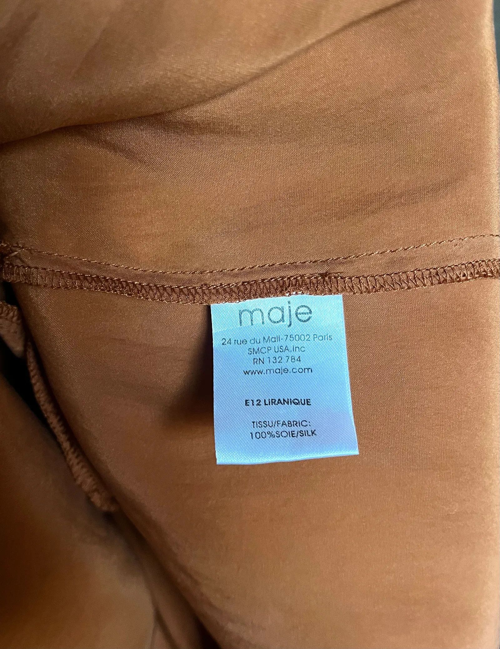 Maje Maje silk dress Dress Size S / US 4 / IT 40 - 3 Thumbnail