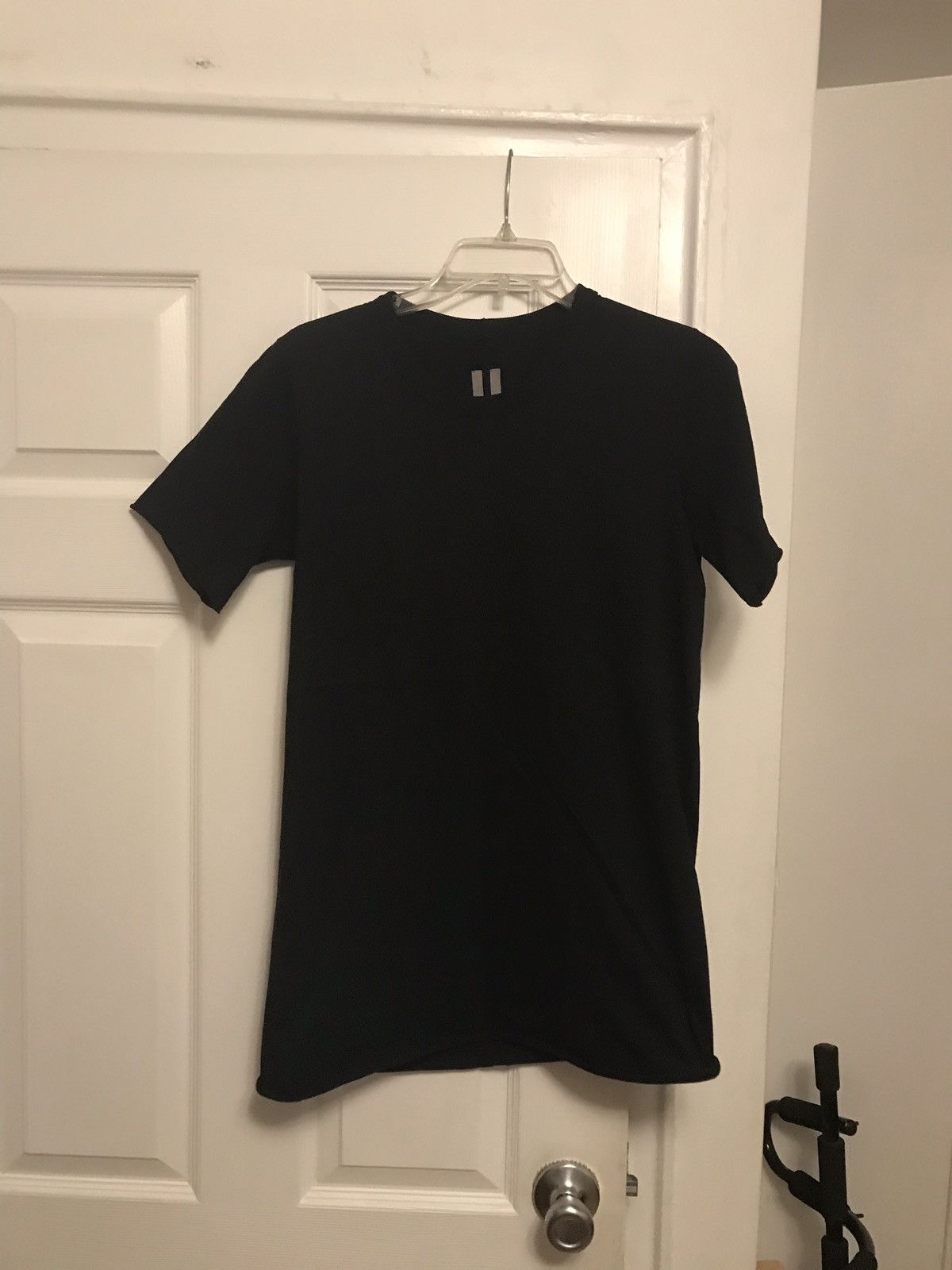 Rick Owens Mainline Rick Owens Dirt SS18 Tee Black | Grailed