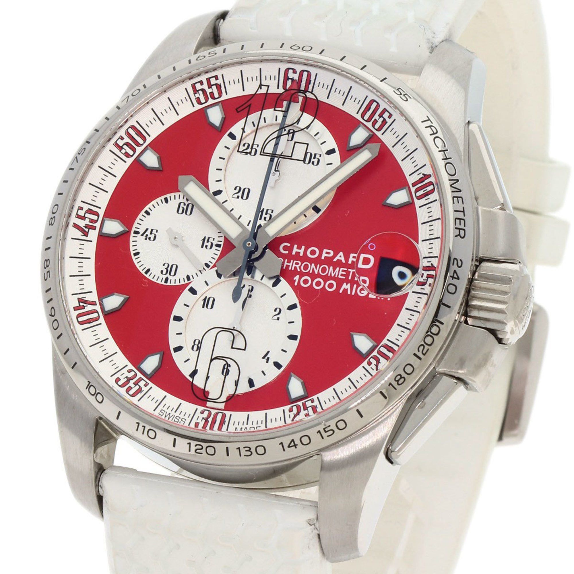 Chopard Chopard 8459 Mille Miglia GT XL 1000 Limited Edition Watch Stainless Steel Rubber Men's Size ONE SIZE - 3 Thumbnail