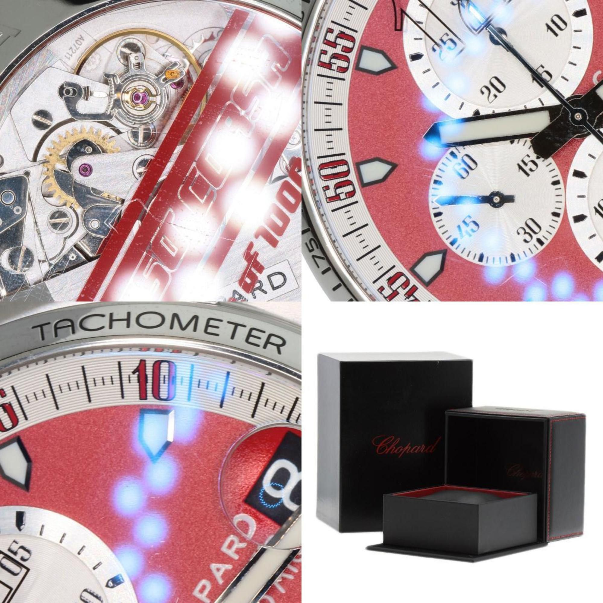 Chopard Chopard 8459 Mille Miglia GT XL 1000 Limited Edition Watch Stainless Steel Rubber Men's Size ONE SIZE - 10 Thumbnail