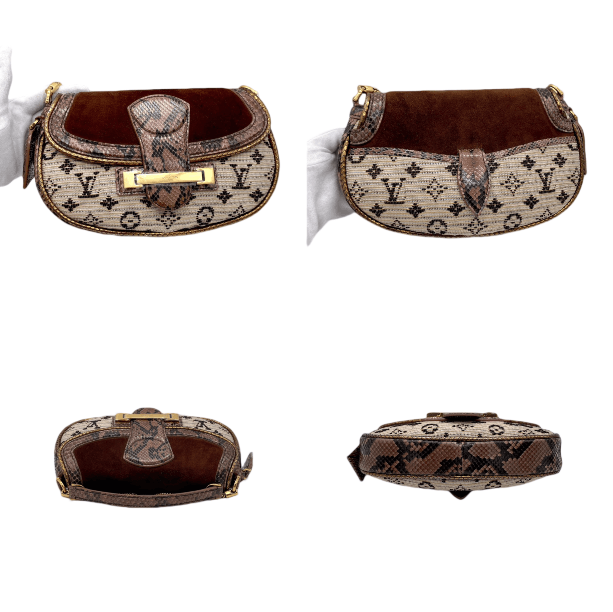 Louis Vuitton Louis Vuitton Monogram Empire Le Vin Marron N91108 Chain Shoulder Bag/2011Ss Size ONE SIZE - 6 Thumbnail