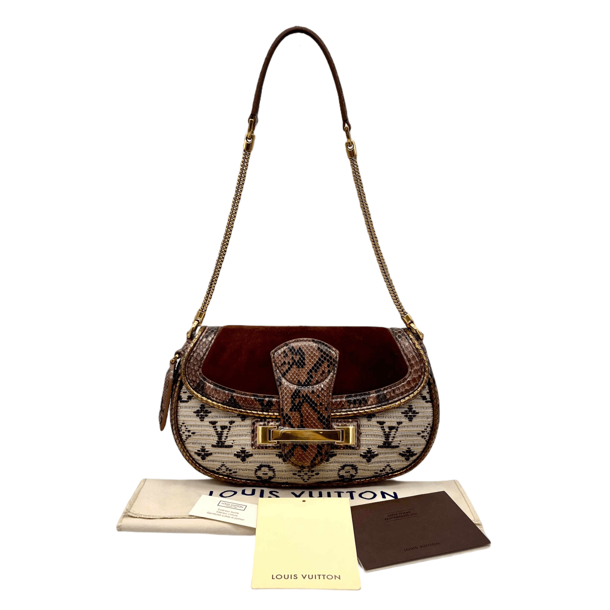 Louis Vuitton Louis Vuitton Monogram Empire Le Vin Marron N91108 Chain Shoulder Bag/2011Ss Size ONE SIZE - 5 Thumbnail
