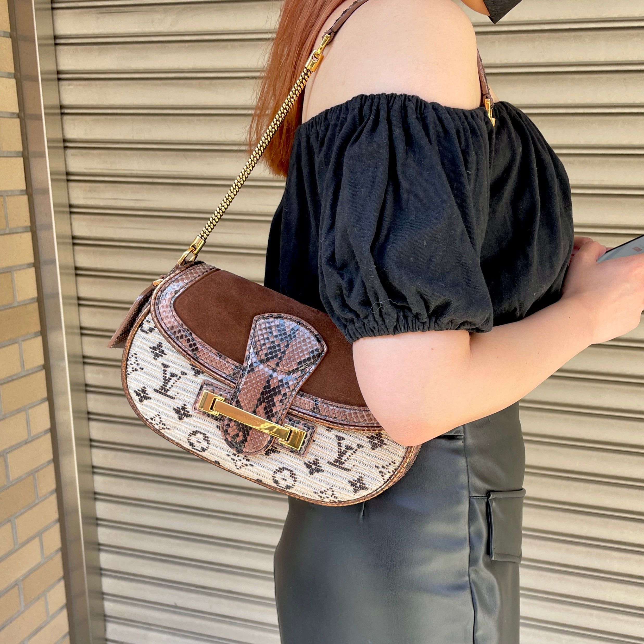 Louis Vuitton Louis Vuitton Monogram Empire Le Vin Marron N91108 Chain Shoulder Bag/2011Ss Size ONE SIZE - 3 Thumbnail