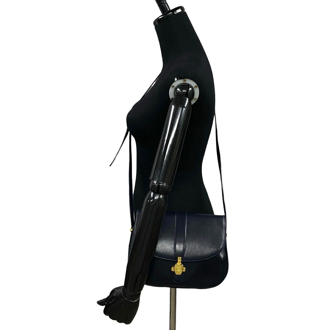 Gucci Gucci Shoulder Bag Blue Leather Size ONE SIZE - 2 Thumbnail