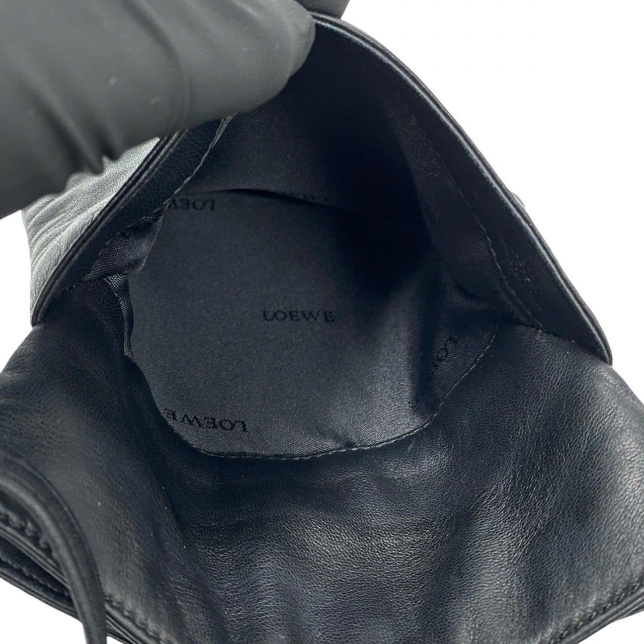 Loewe Loewe Shoulder Bag Black Leather Size ONE SIZE - 9 Thumbnail