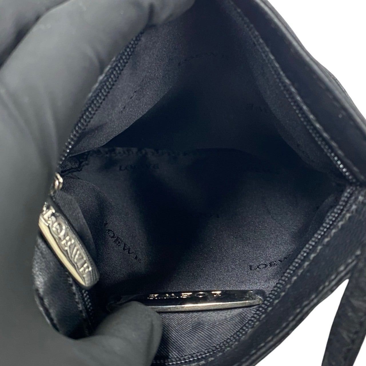 Loewe Loewe Shoulder Bag Black Leather Size ONE SIZE - 8 Thumbnail