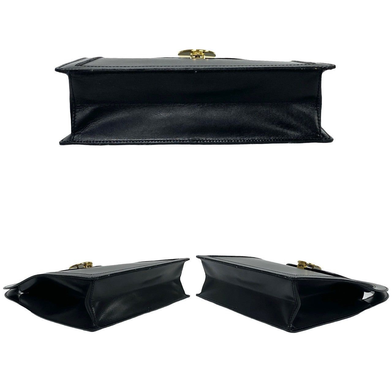 Celine Celine Handbag Black Leather Size ONE SIZE - 6 Thumbnail
