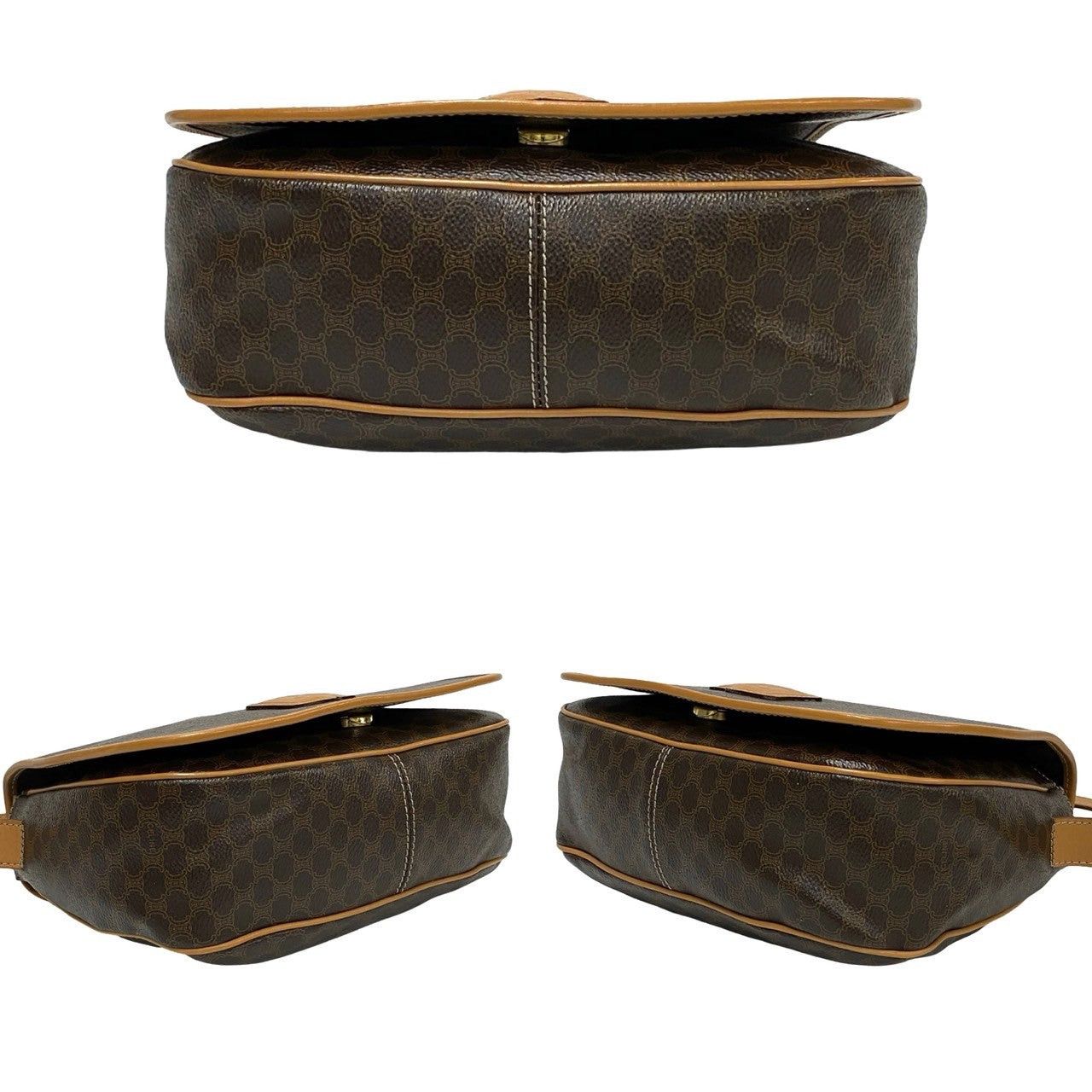 Celine Celine Shoulder Bag Brown Leather Size ONE SIZE - 6 Thumbnail