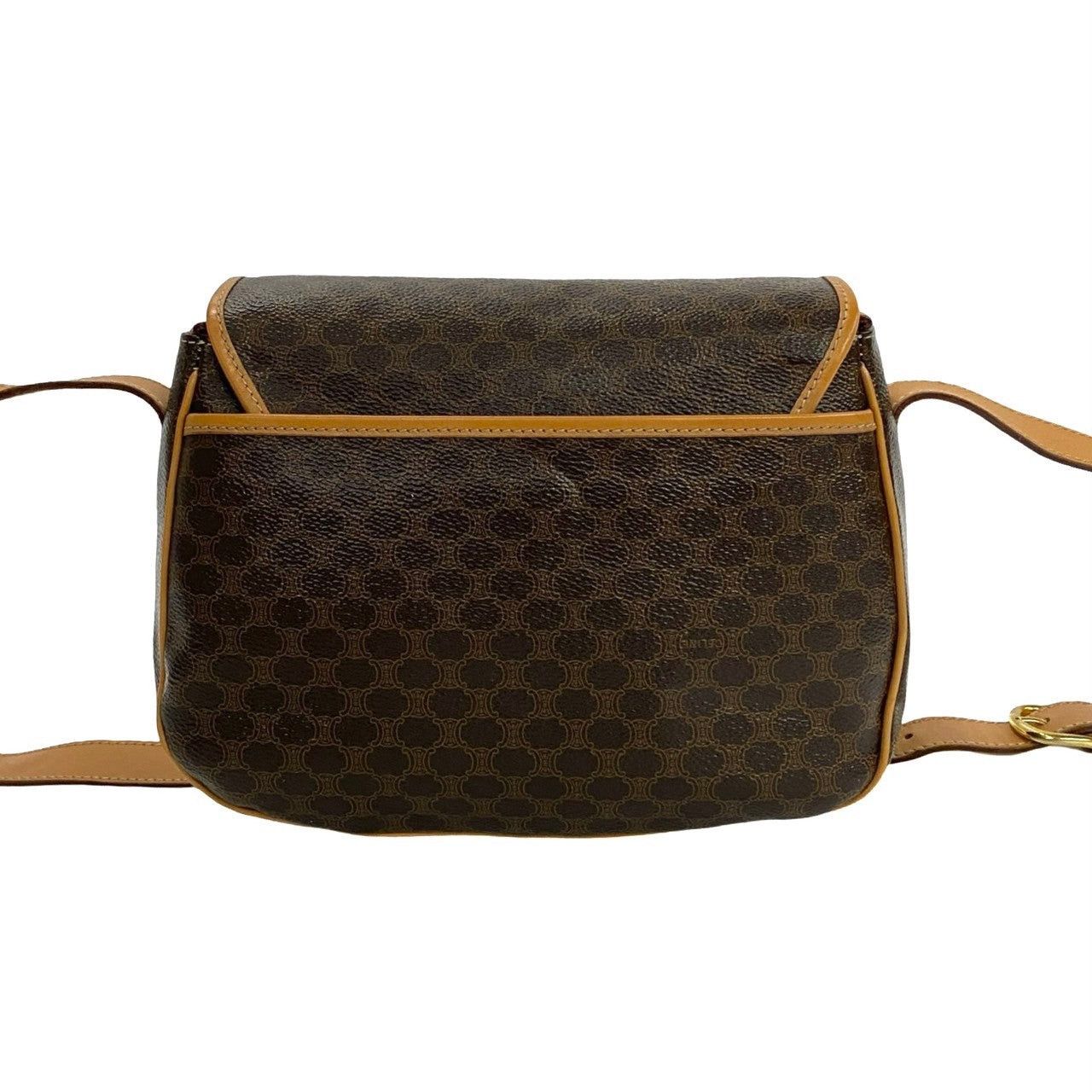 Celine Celine Shoulder Bag Brown Leather Size ONE SIZE - 4 Thumbnail