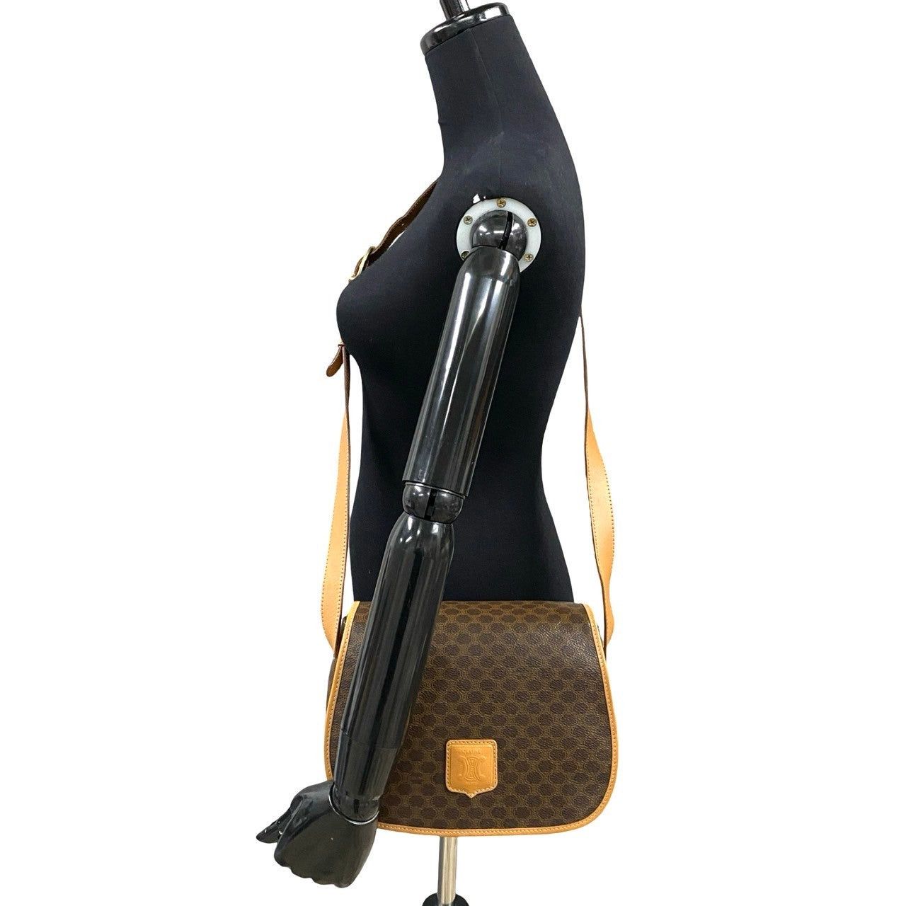 Celine Celine Shoulder Bag Brown Leather Size ONE SIZE - 3 Thumbnail